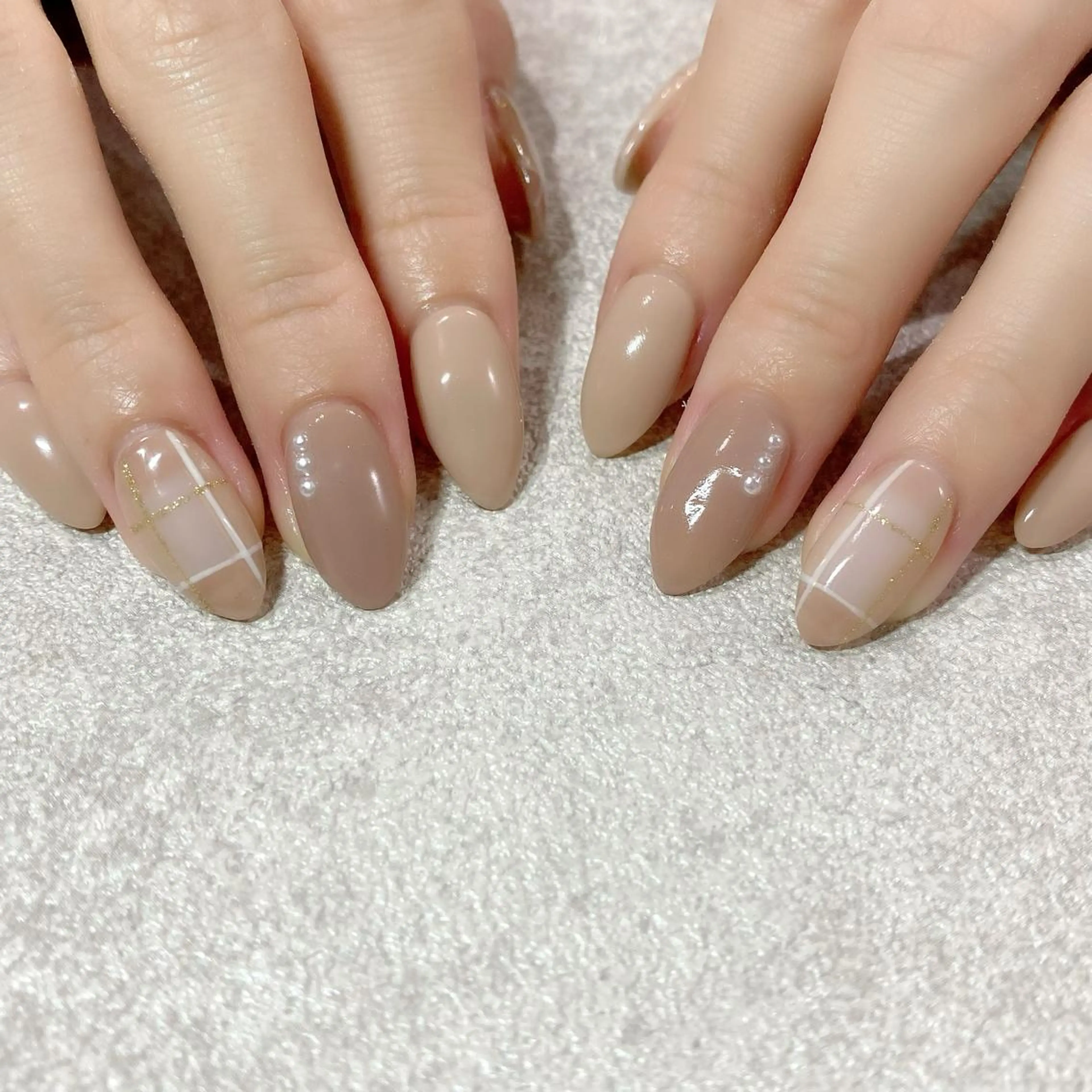 ネイル 冬ネイル ハンドネイル Salon Ｋのネイルデザイン