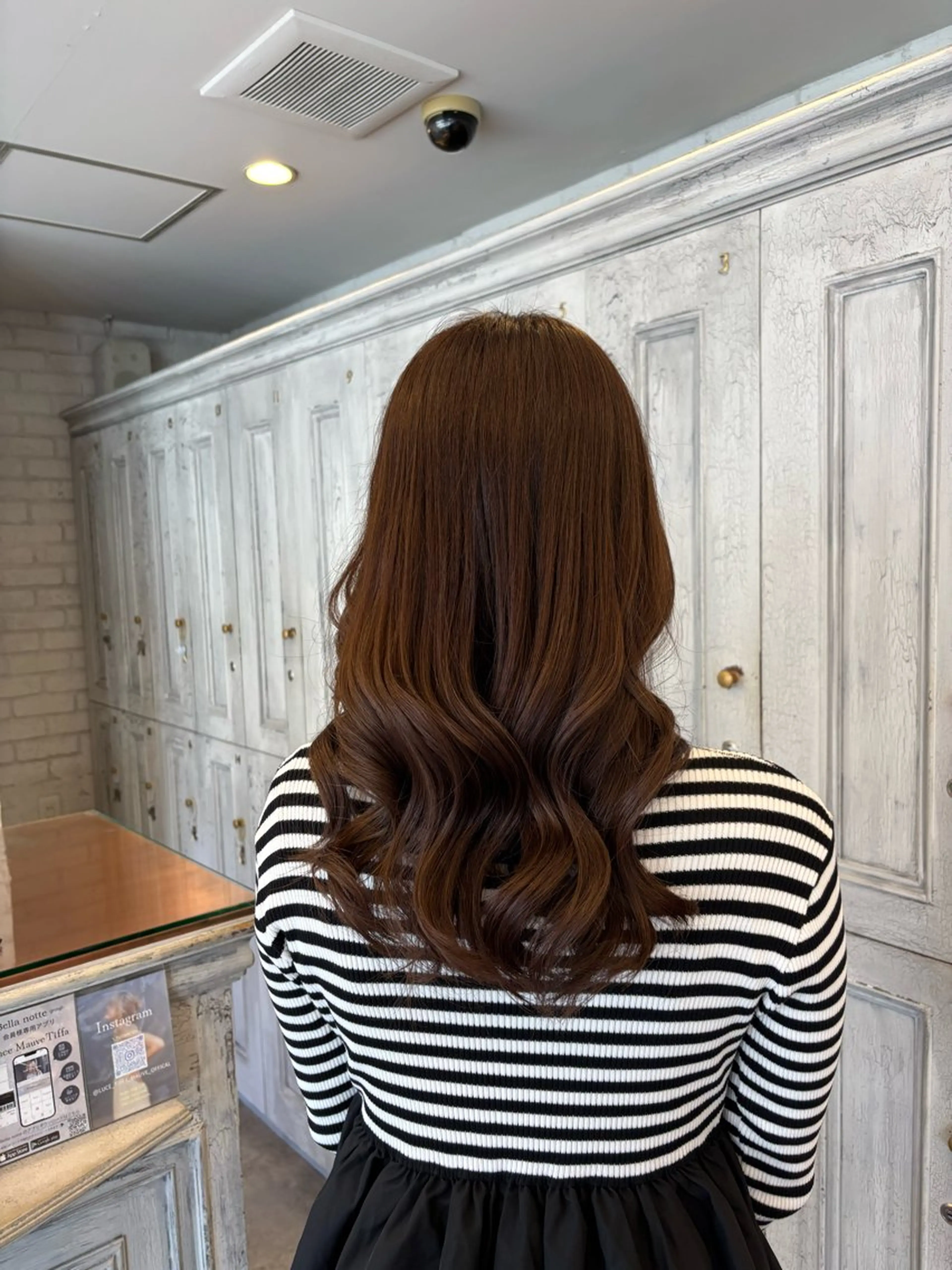 セミロング カット ヘアカラー Luce溝の口所属・似合わせ✨ 叶夢のヘアスタイル