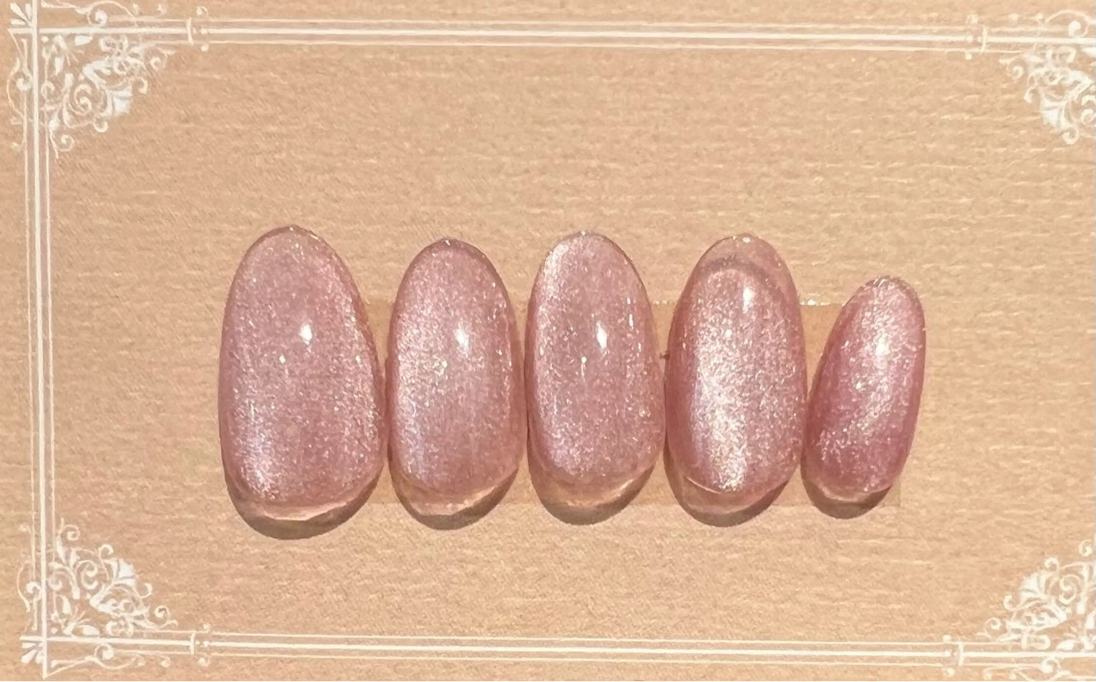 ネイル マグネットネイル ワンカラーネイル フットネイル Kjour かおこのネイルデザイン