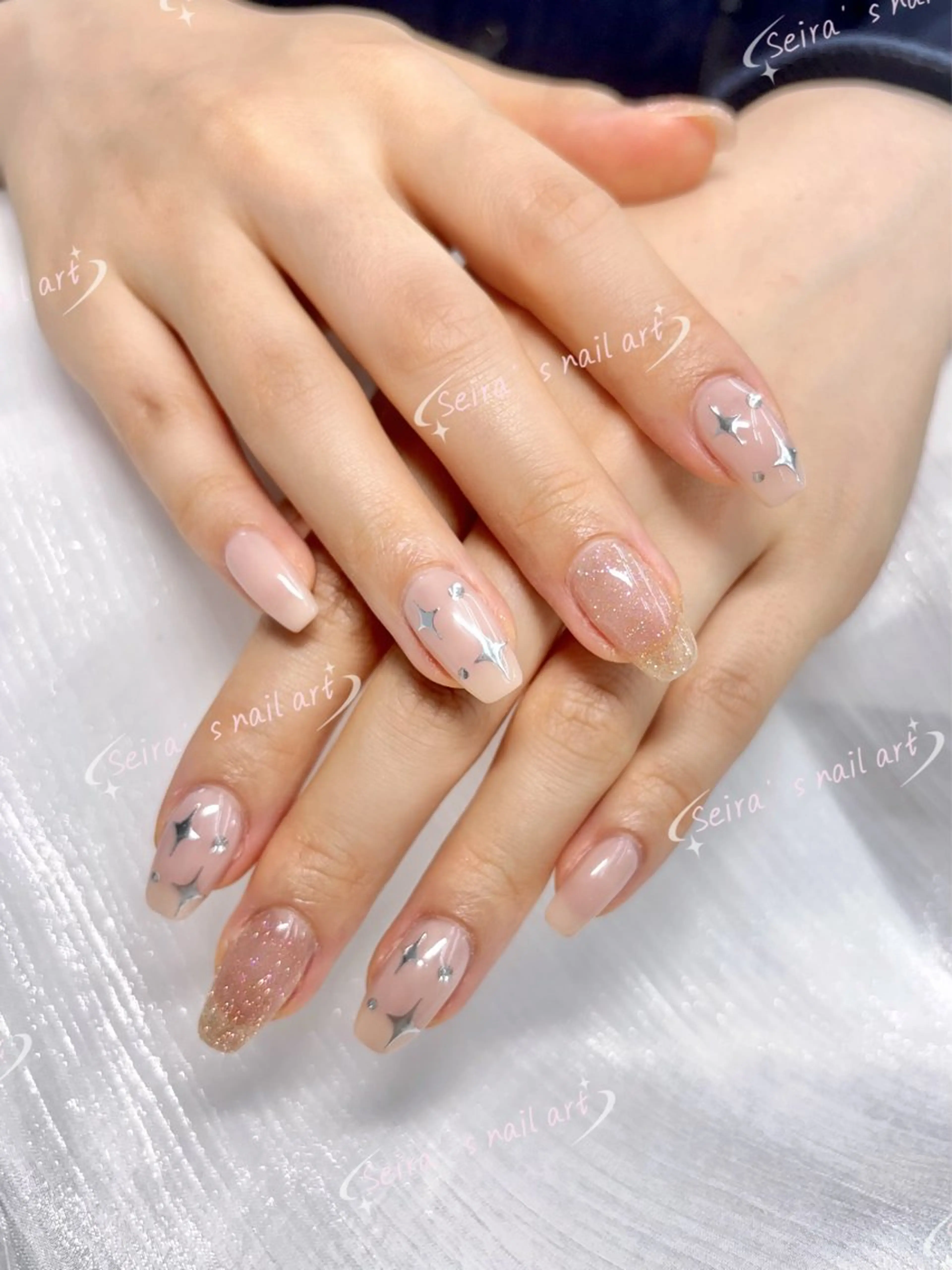 ネイル ハンドネイル Seira ʕ•ᴥ•ʔのネイルデザイン