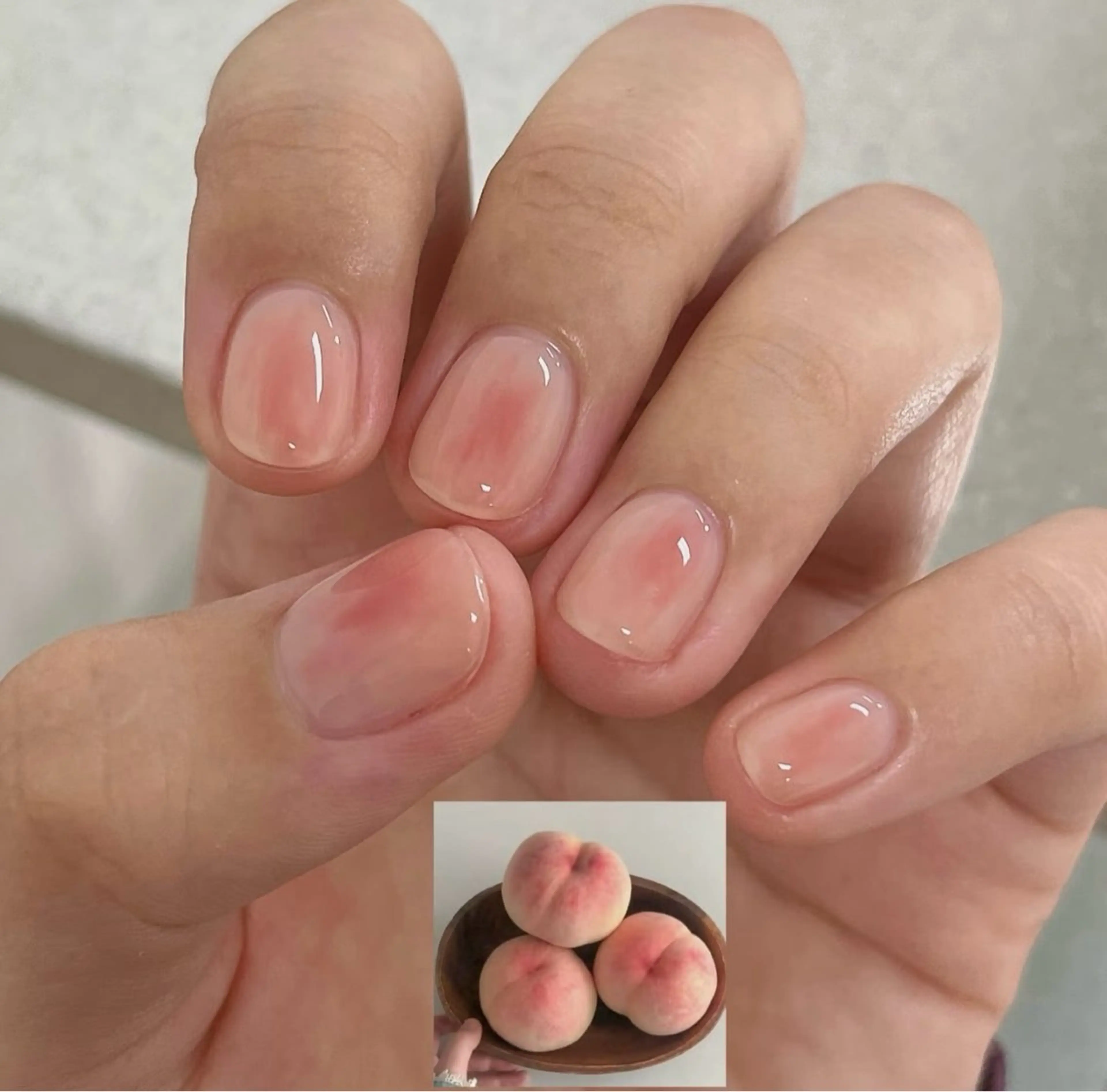 チークネイルの写真