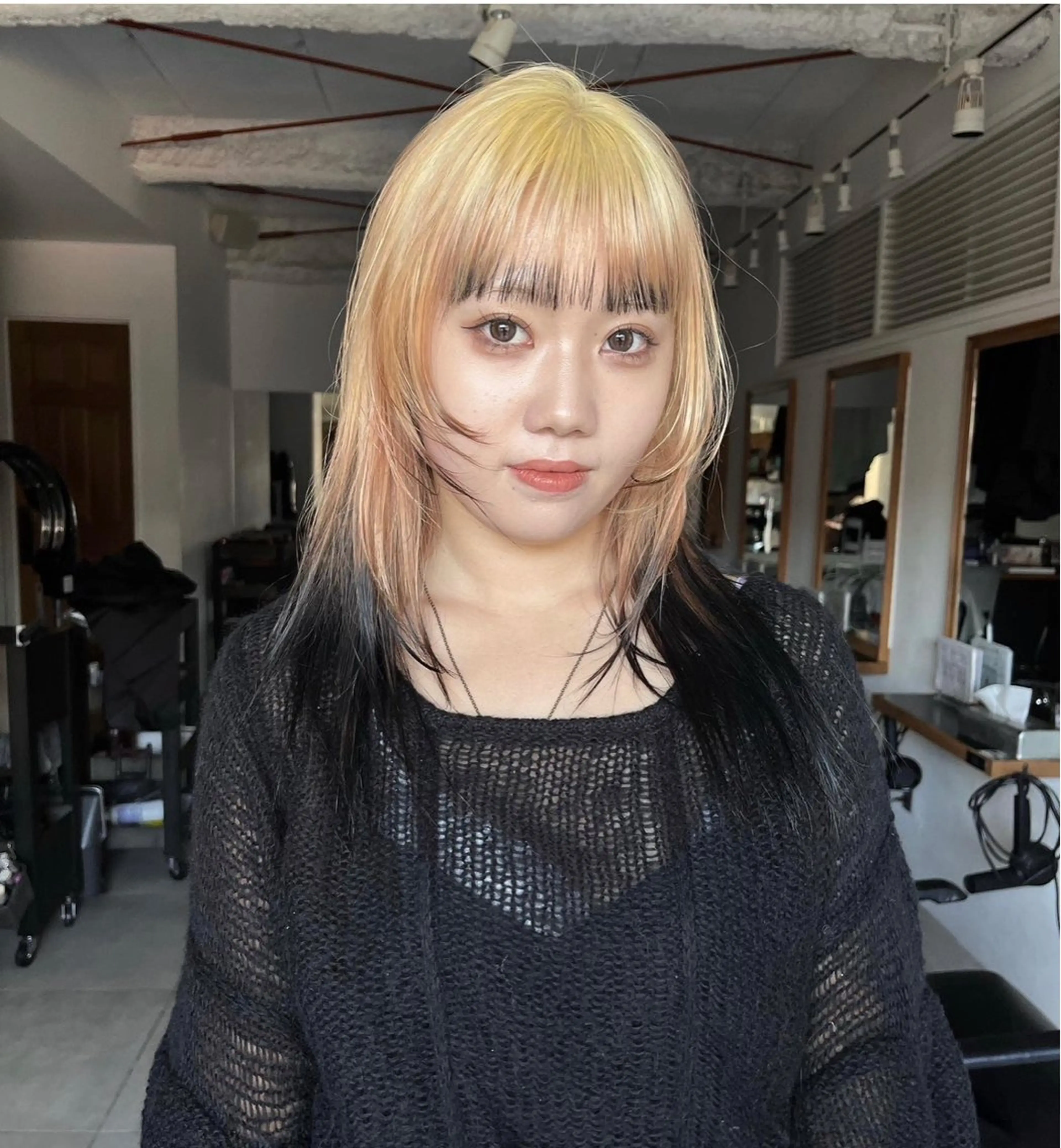 ロング カラー グラデーションカラー Halo所属・ショートカットモデル IKUMI🎀のヘアスタイル