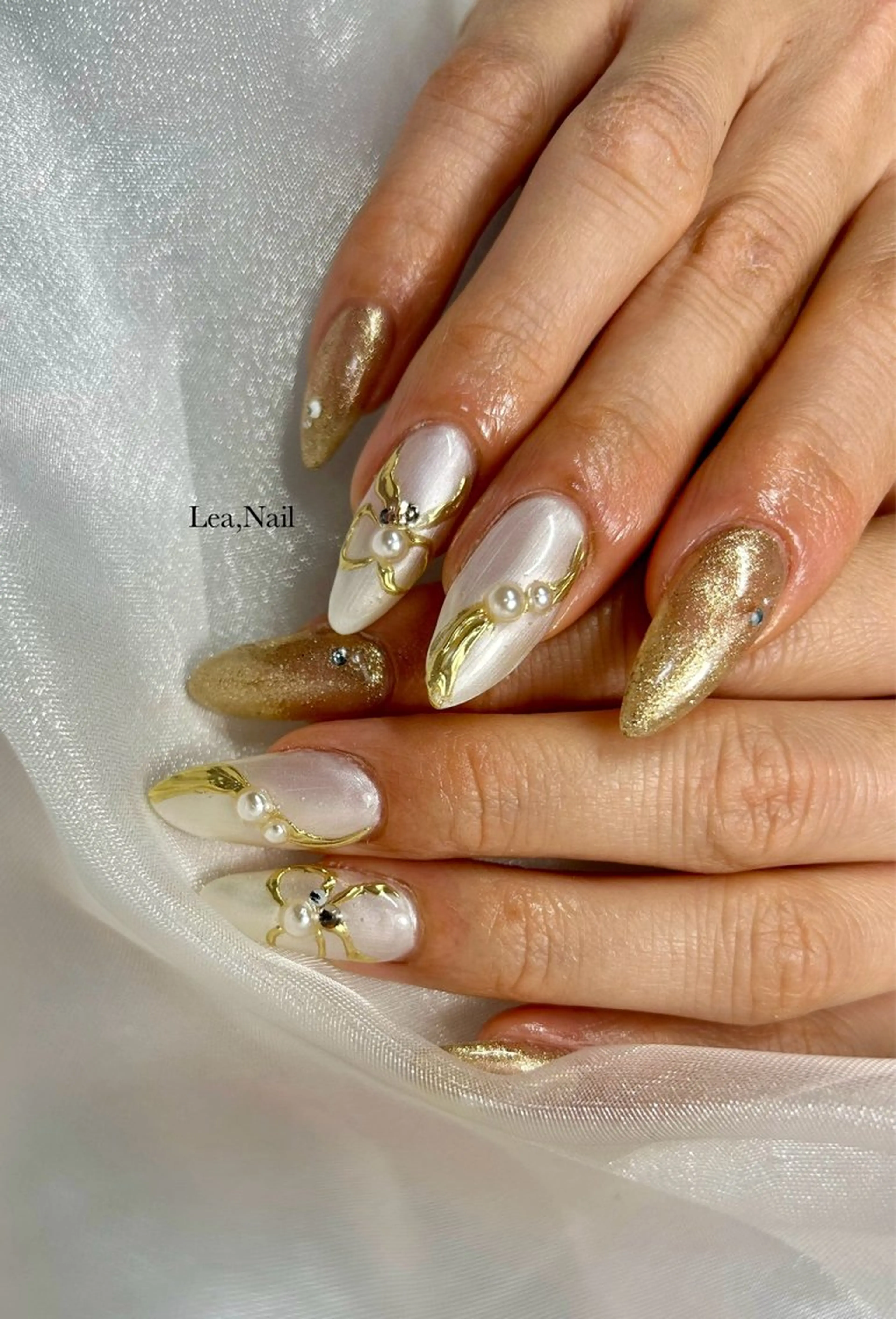 ネイル ハンドネイル Lea,Nail所属・松橋 愛のネイルデザイン