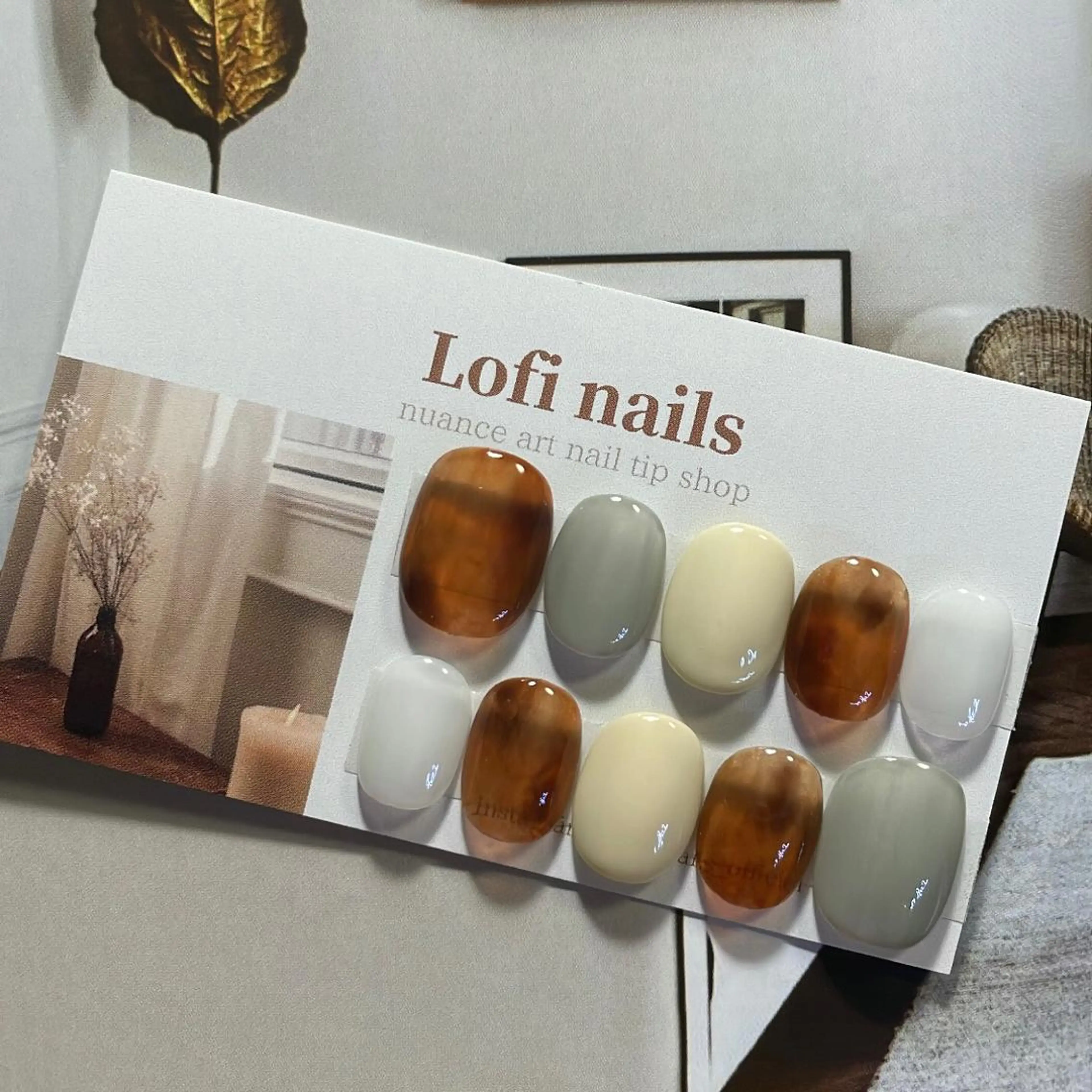 ネイル シンプルネイル ネイルチップ Lofinails ちひろのネイルデザイン