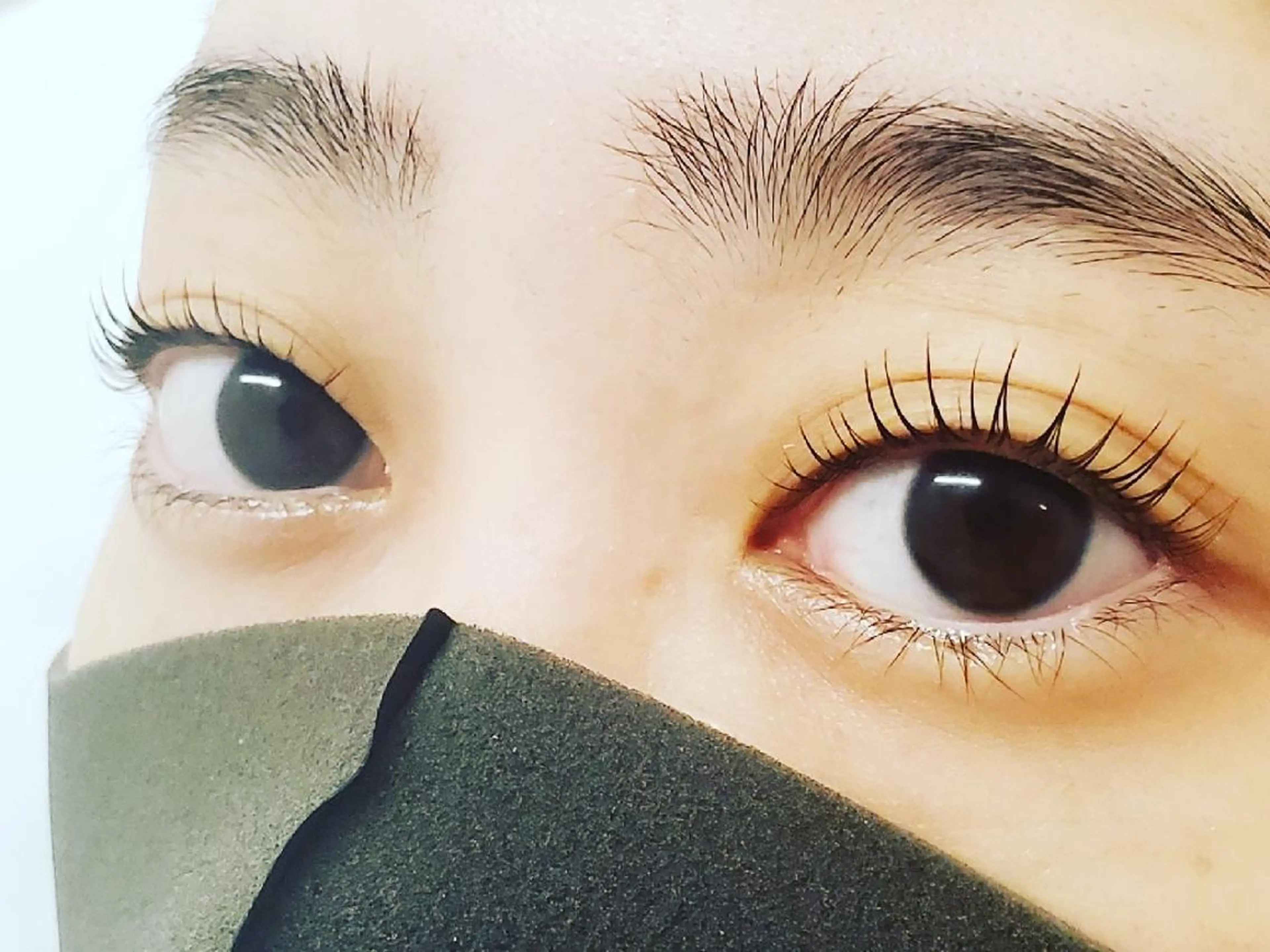 マツエク・マツパ 一重×まつ毛パーマ Crescent Eye Yuiのマツエク・マツパデザイン