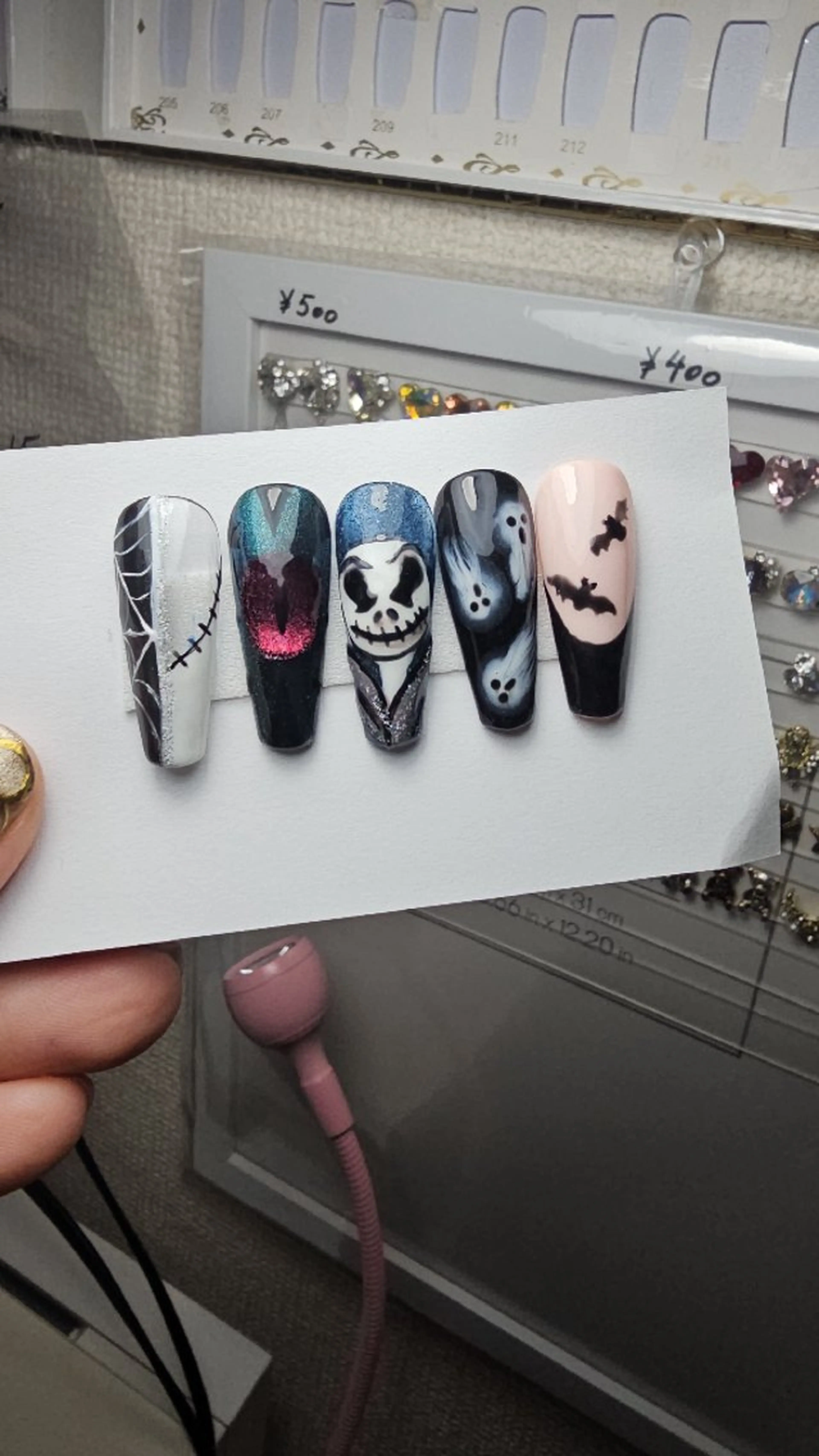 ネイル ハロウィン アンドレア 名古屋のネイルデザイン