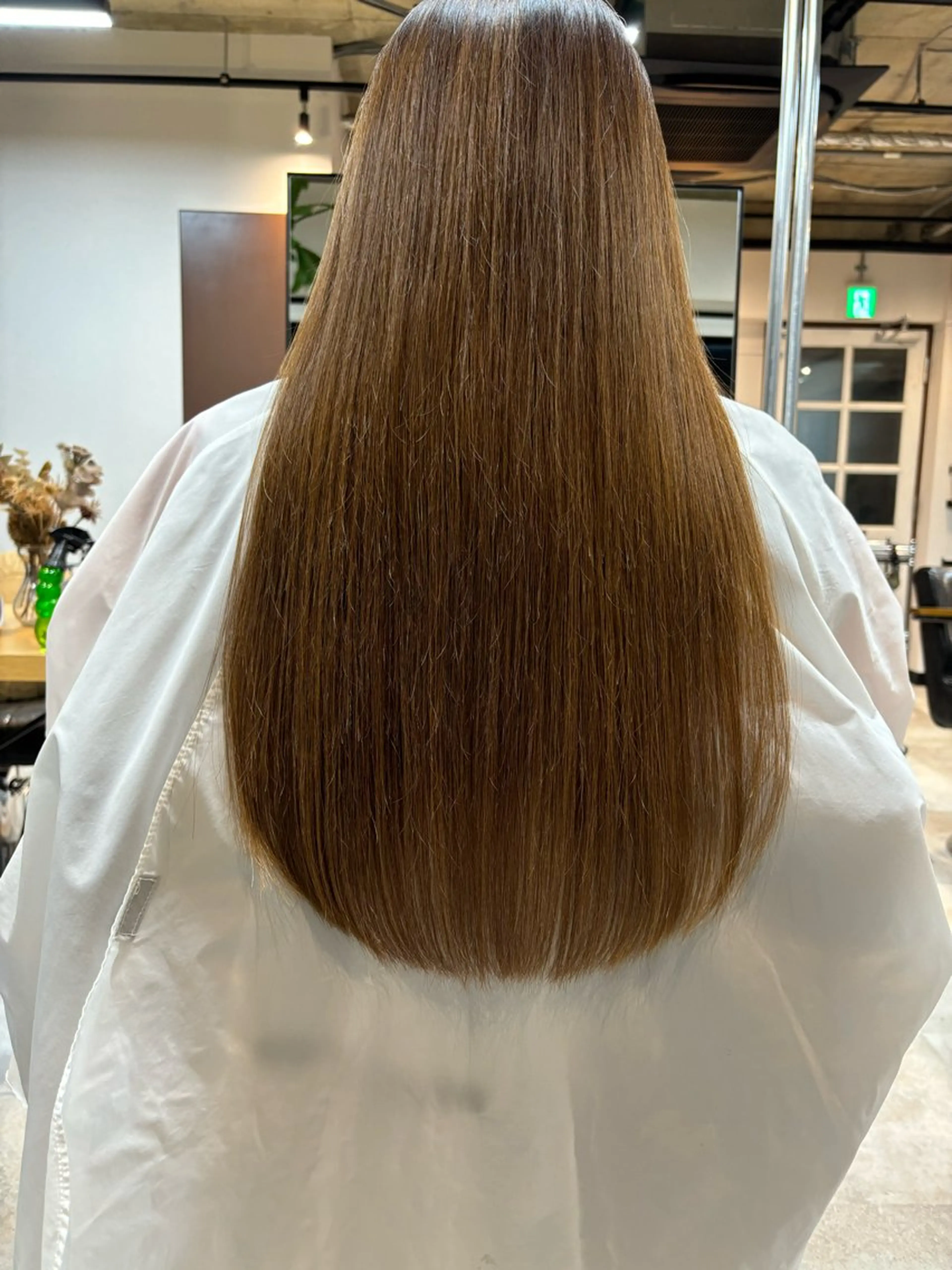 ロング カット 伊藤 那月のヘアスタイル