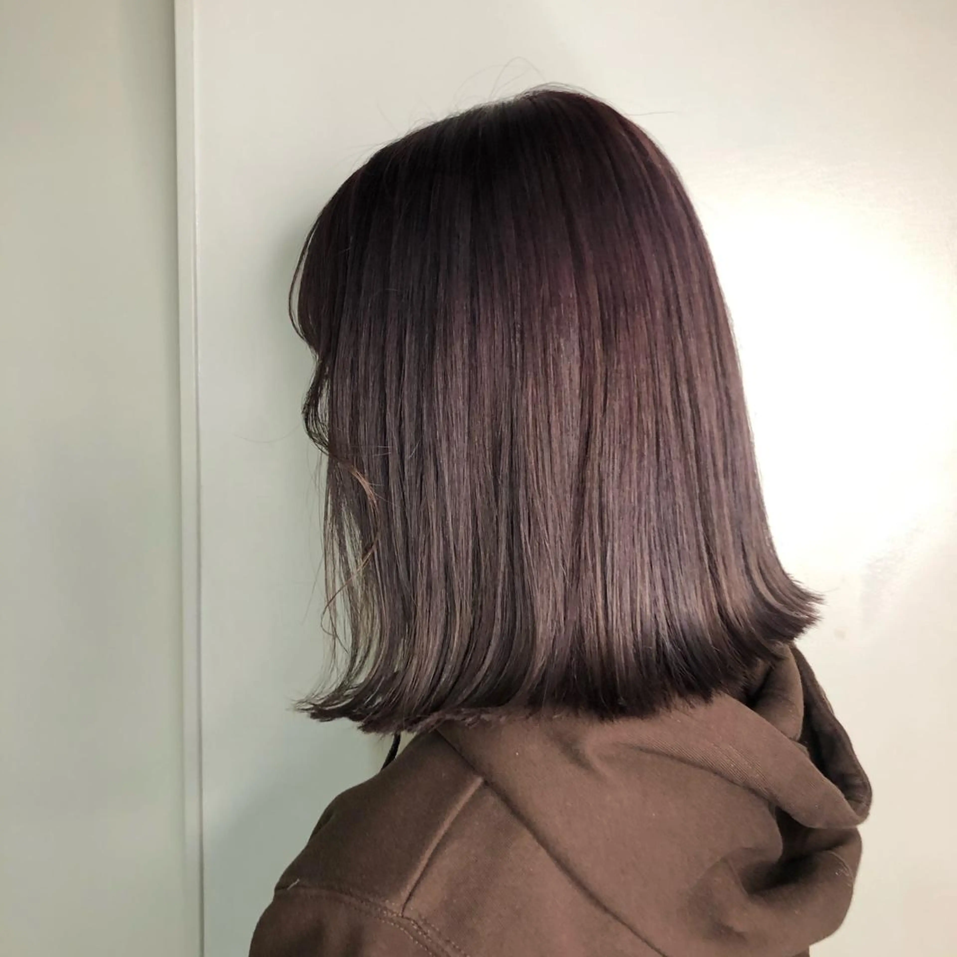 ショート カラー ヘアアレンジ マツエク・マツパ グレージュ バイオレットカラー バイオレットグレージュ Noah's　Ark所属・透明感カラー🫧ヘア セット🫧松本菜月の眉毛・アイブロウイメージ