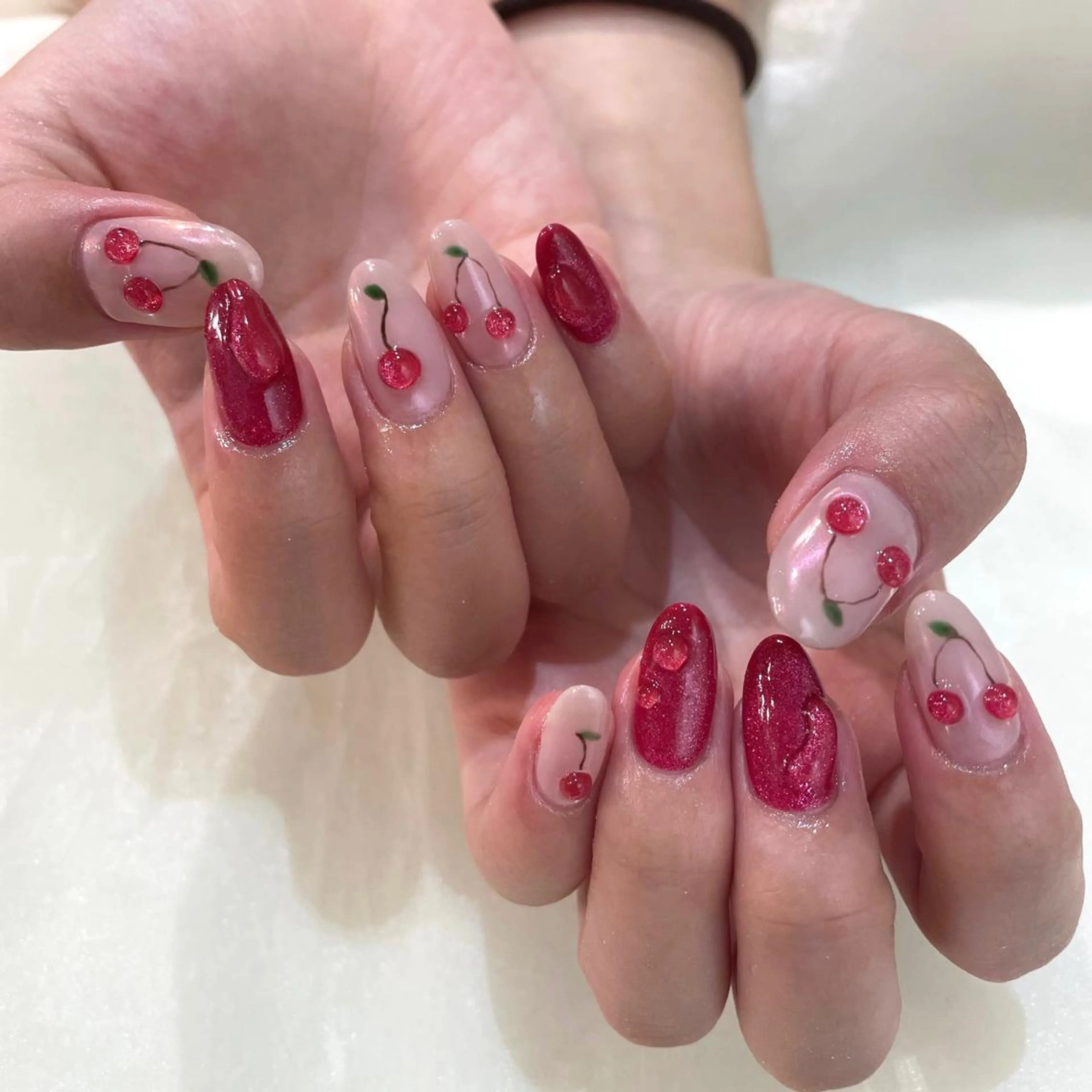 ネイル ハンドネイル 新井 ひなののネイルデザイン