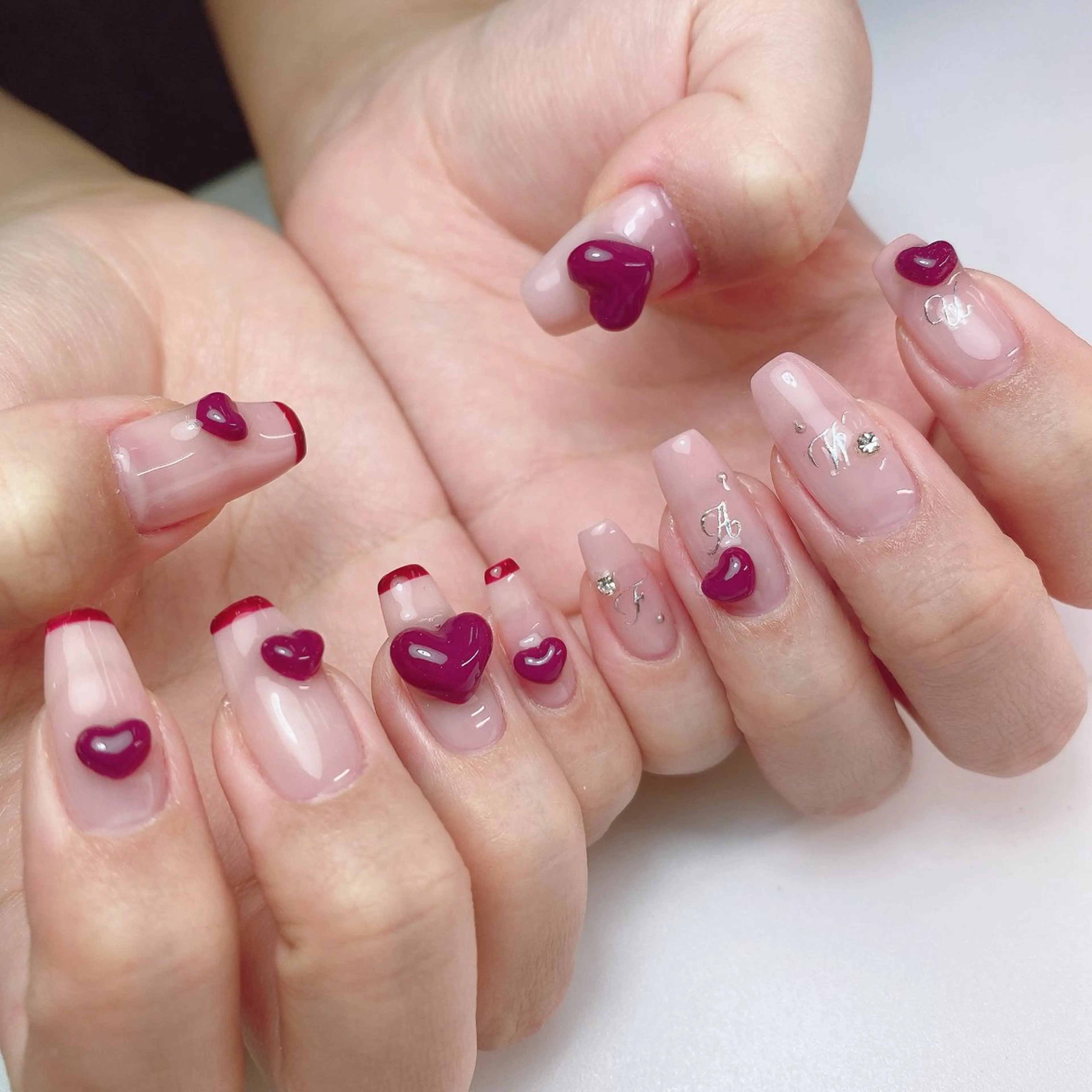 ロング 石原 夕華のネイルデザイン