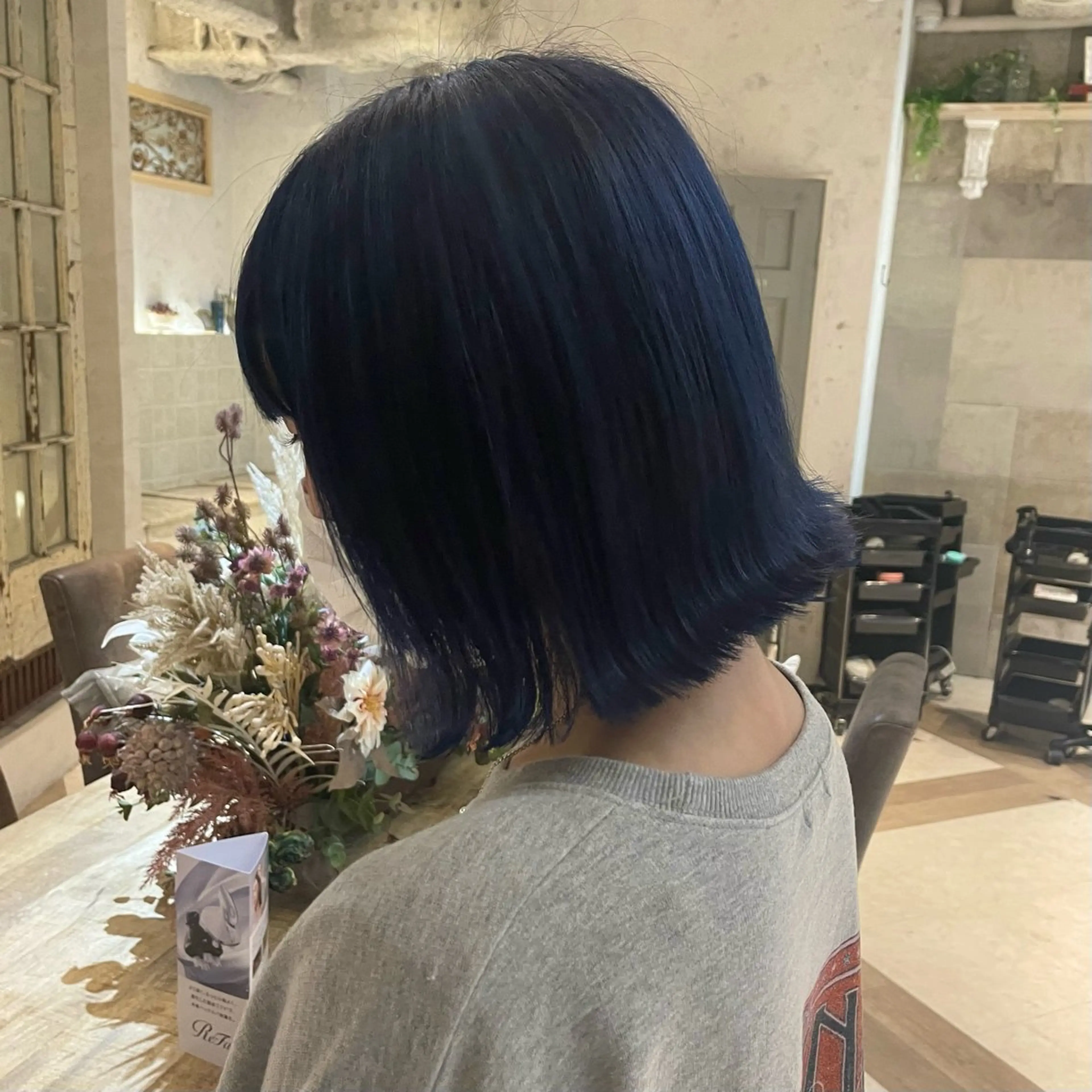 ショート カット ヘアカラー トリートメント sakura/韓国 ガーリー/ワンホンのヘアスタイル