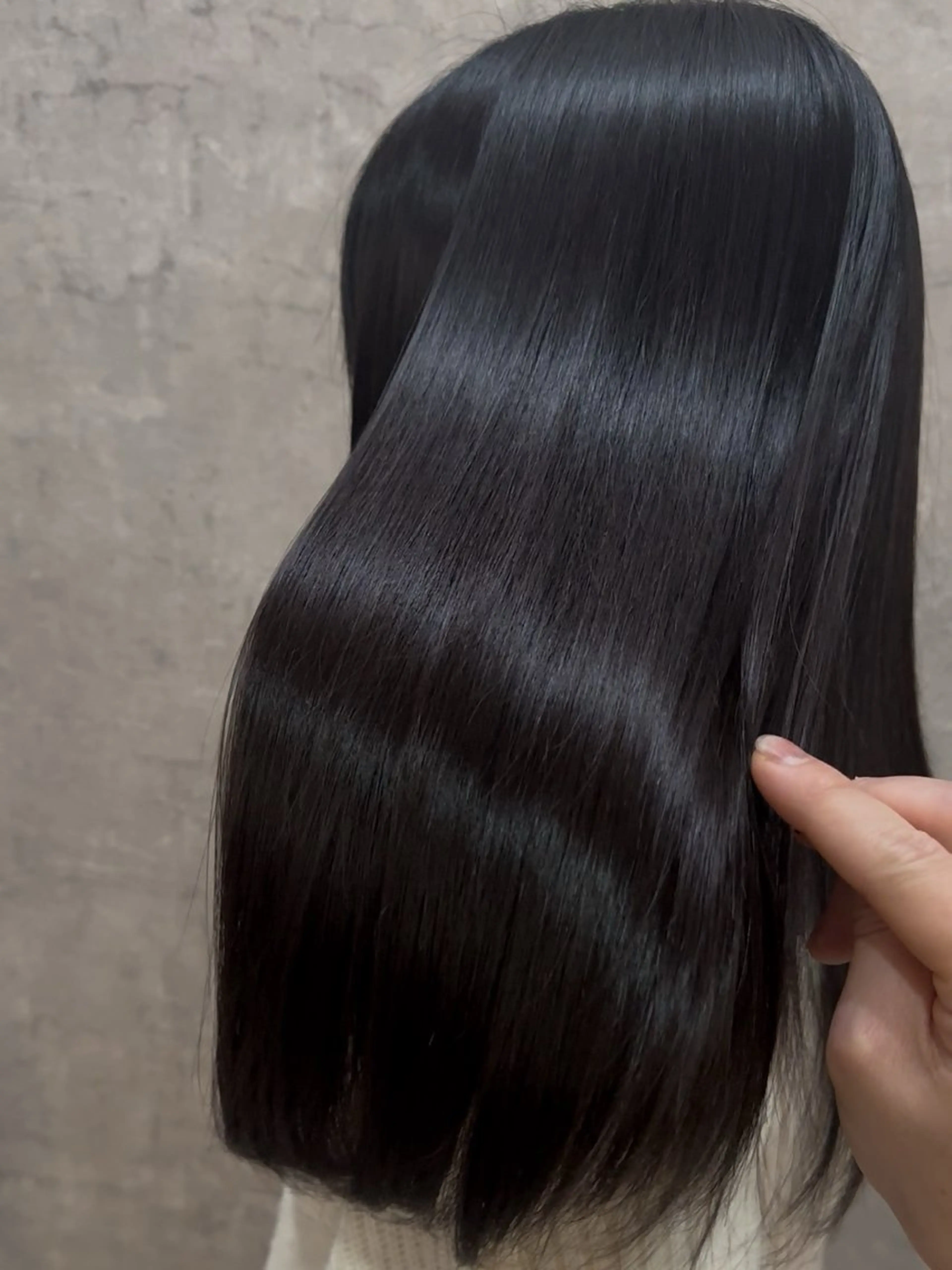 セミロング 髪質改善/縮毛矯正/ 似合わせ/山口大輝のヘアスタイル