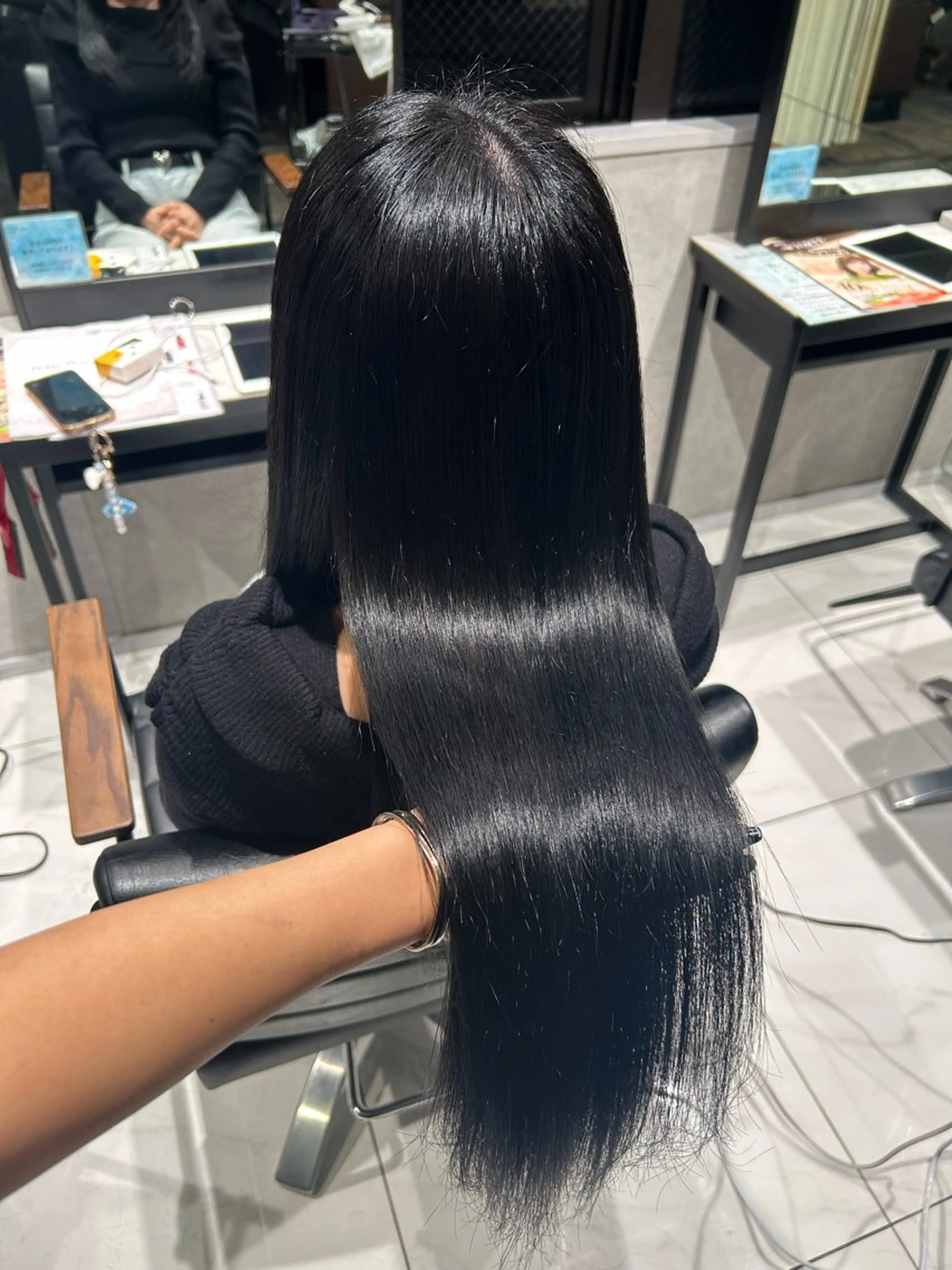 カラー 透明感カラー 透明感カラー💙 束感まつげ🪼海月のヘアスタイル