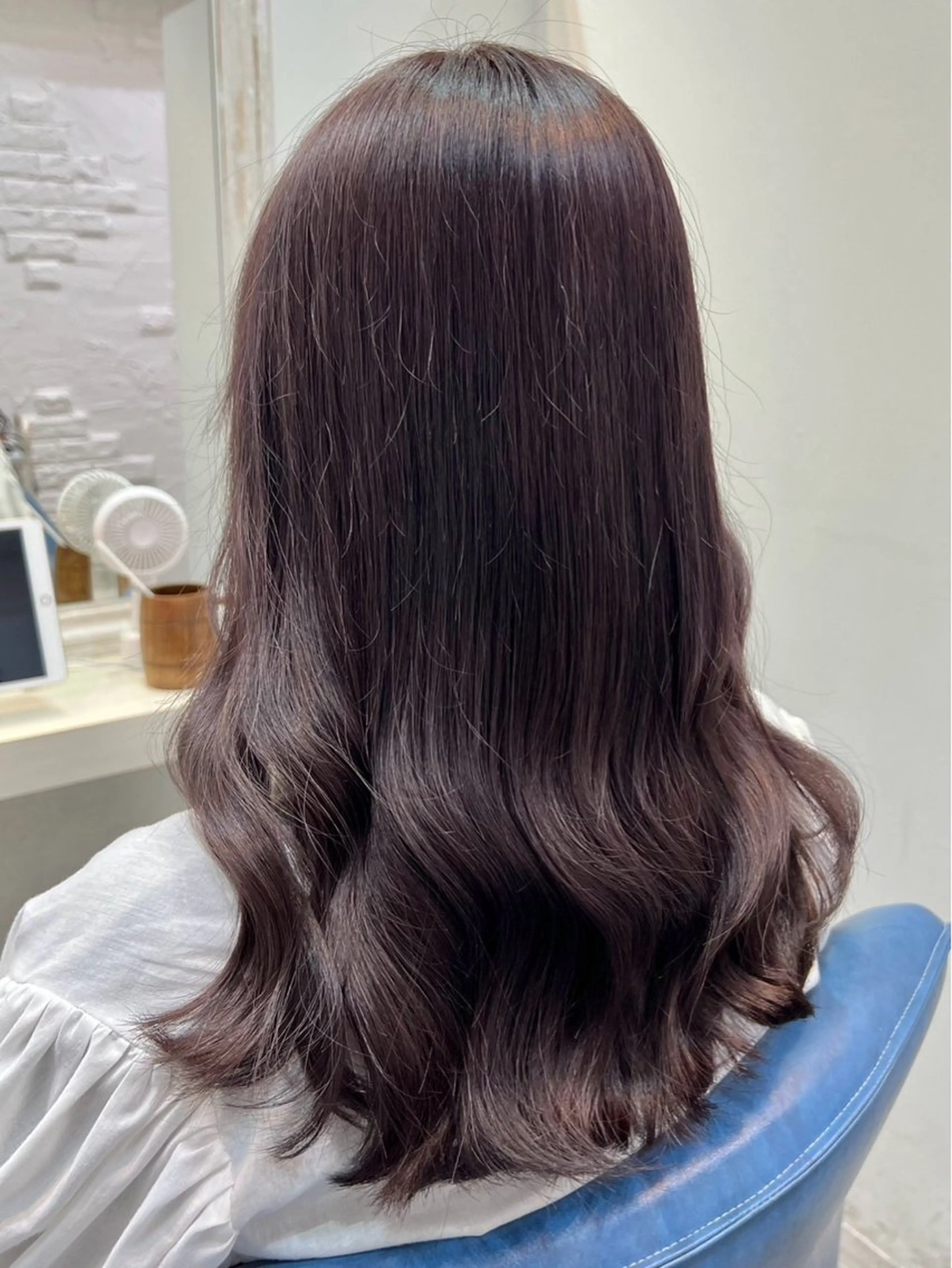 セミロング ヘアカラー ヘッドスパ uros.所属・🩵aiko / モデル募集中️🩵のヘアスタイル