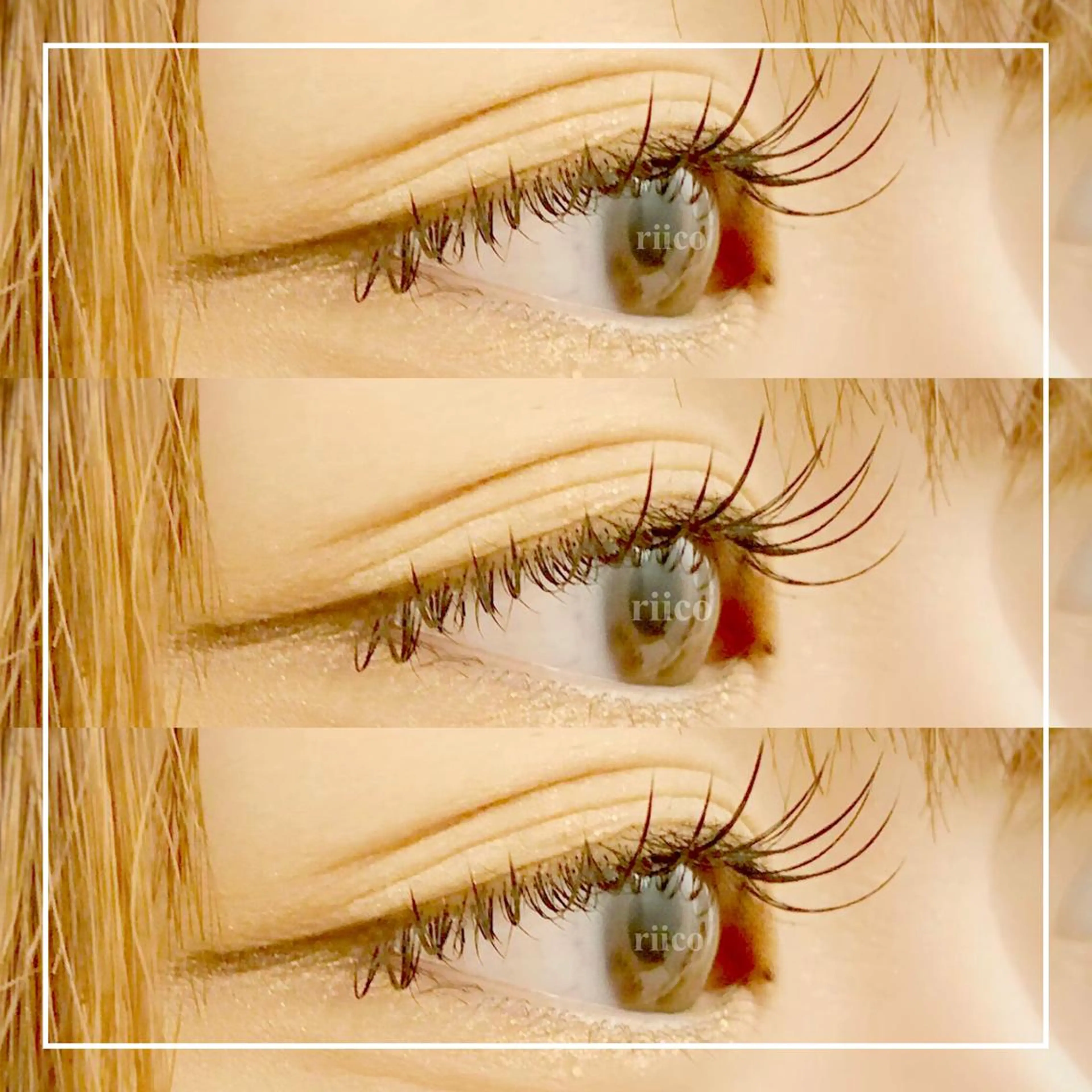 マツエク・マツパ KNACK eye lash RISAのマツエク・マツパデザイン