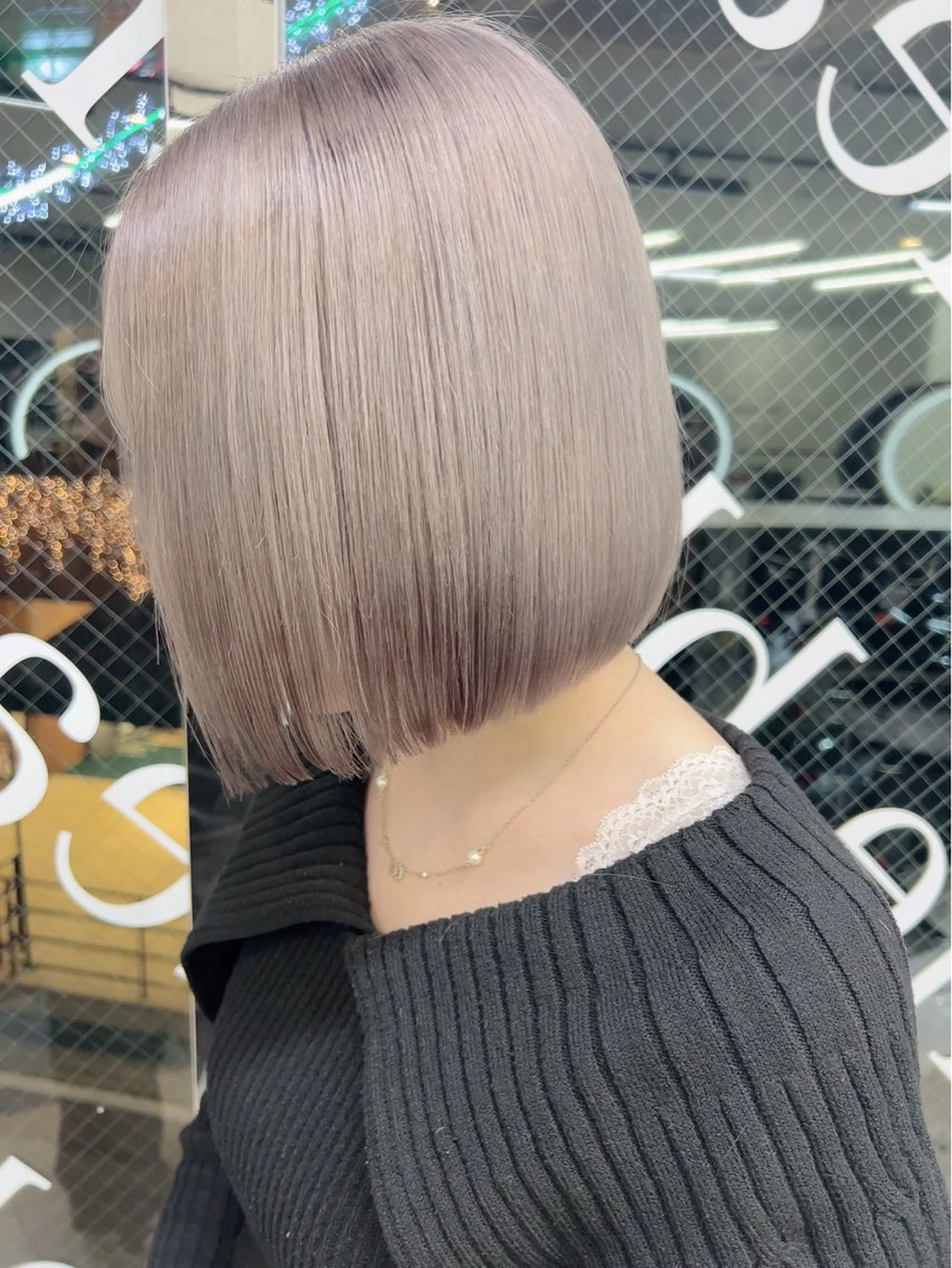 ショート カラー ボブ カット ヘアカラー ヘッドスパ 北九州 HAIR THE LOVES LAUGHS ヘアケアストア ORGANICA所属・笹原 花菜乃のヘアスタイル