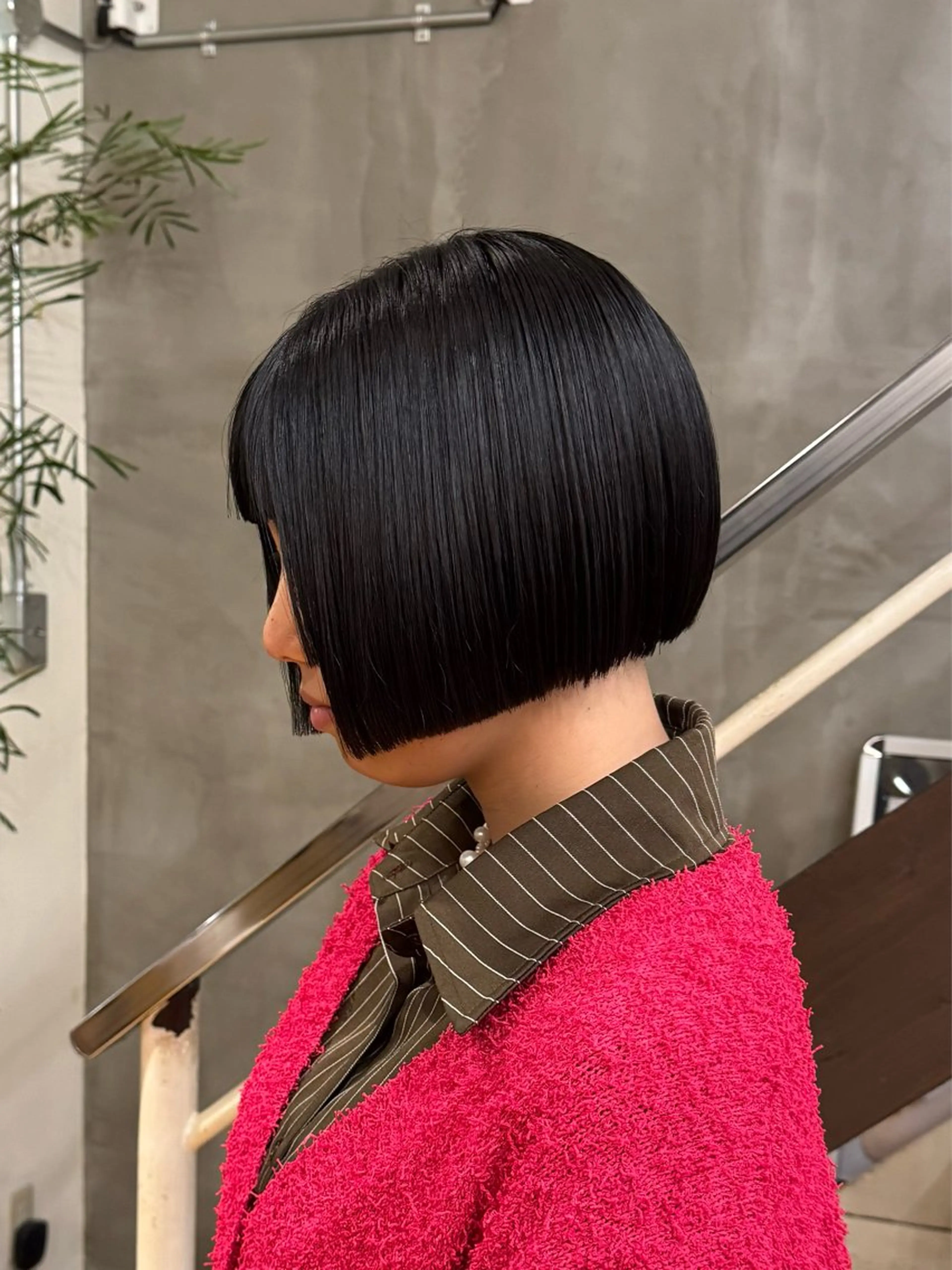ミディアム カット ヘアカラー 🌈ボブ/縮毛矯正/ 梅田美容室🌈もあのヘアスタイル