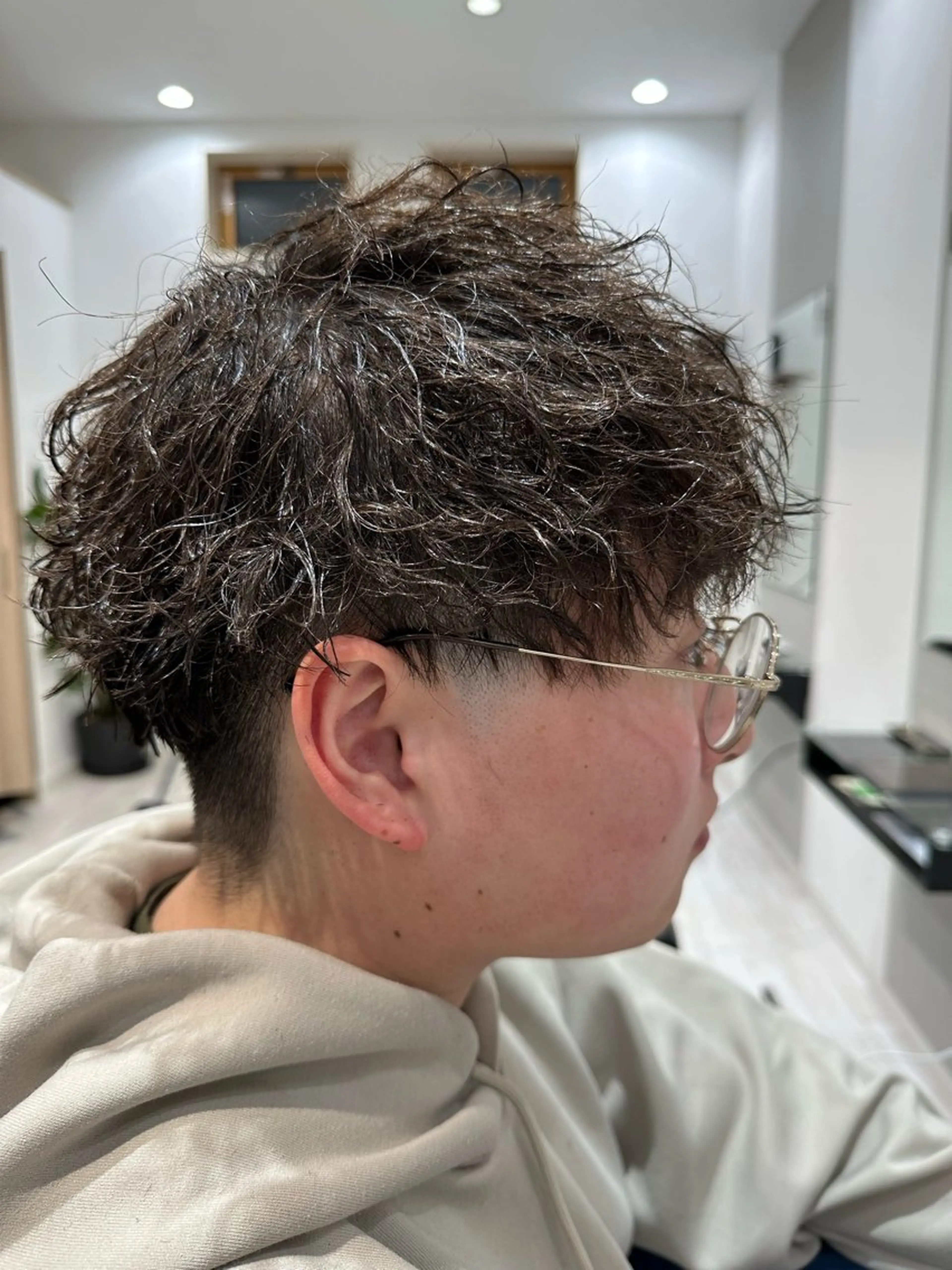 パーマ メンズ カット パーマ トリートメント 清塚　広斗 髪質改善/メンズヘアのヘアスタイル