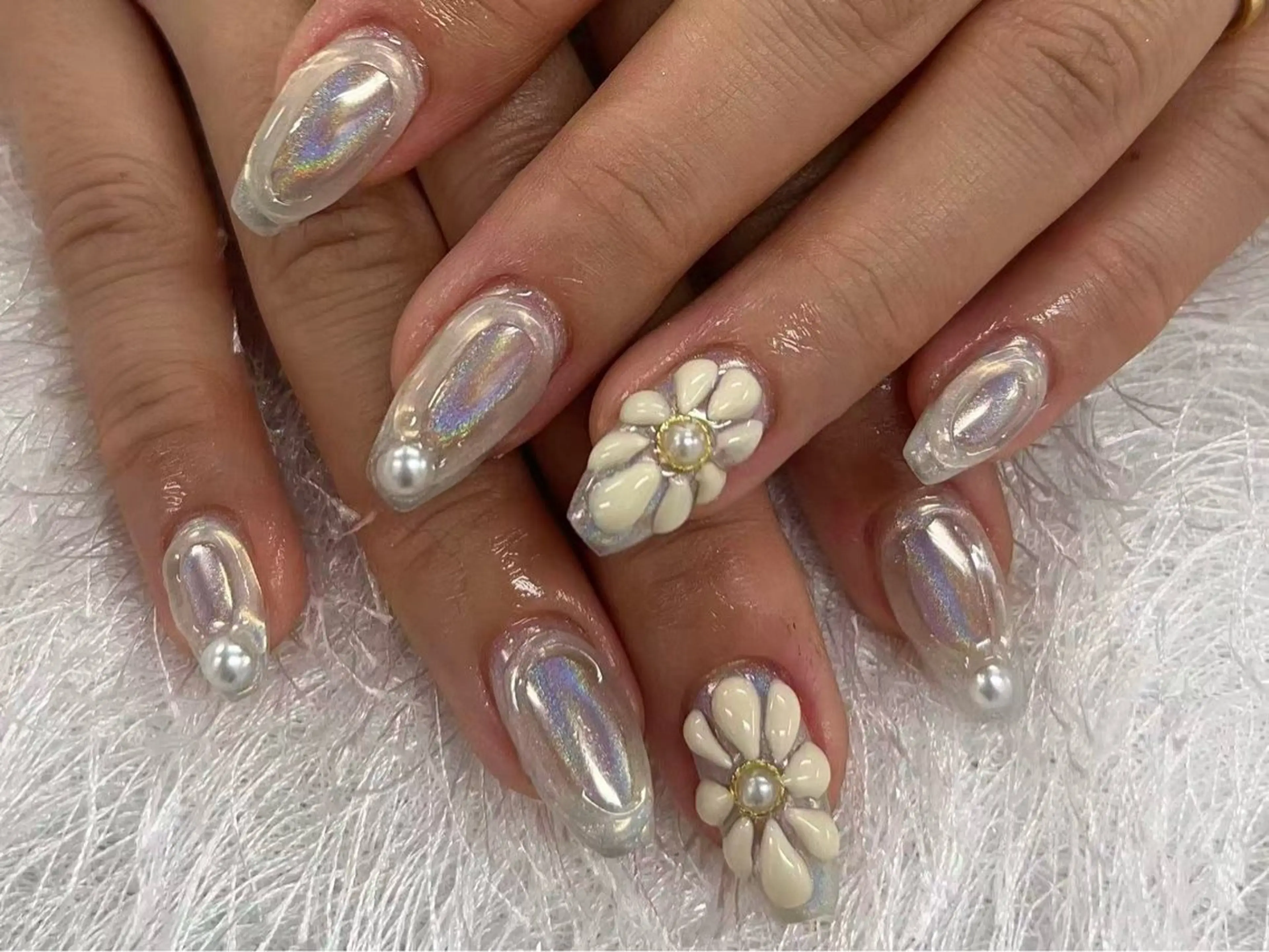 ネイル ハンドネイル 佐藤 依娜のネイルデザイン