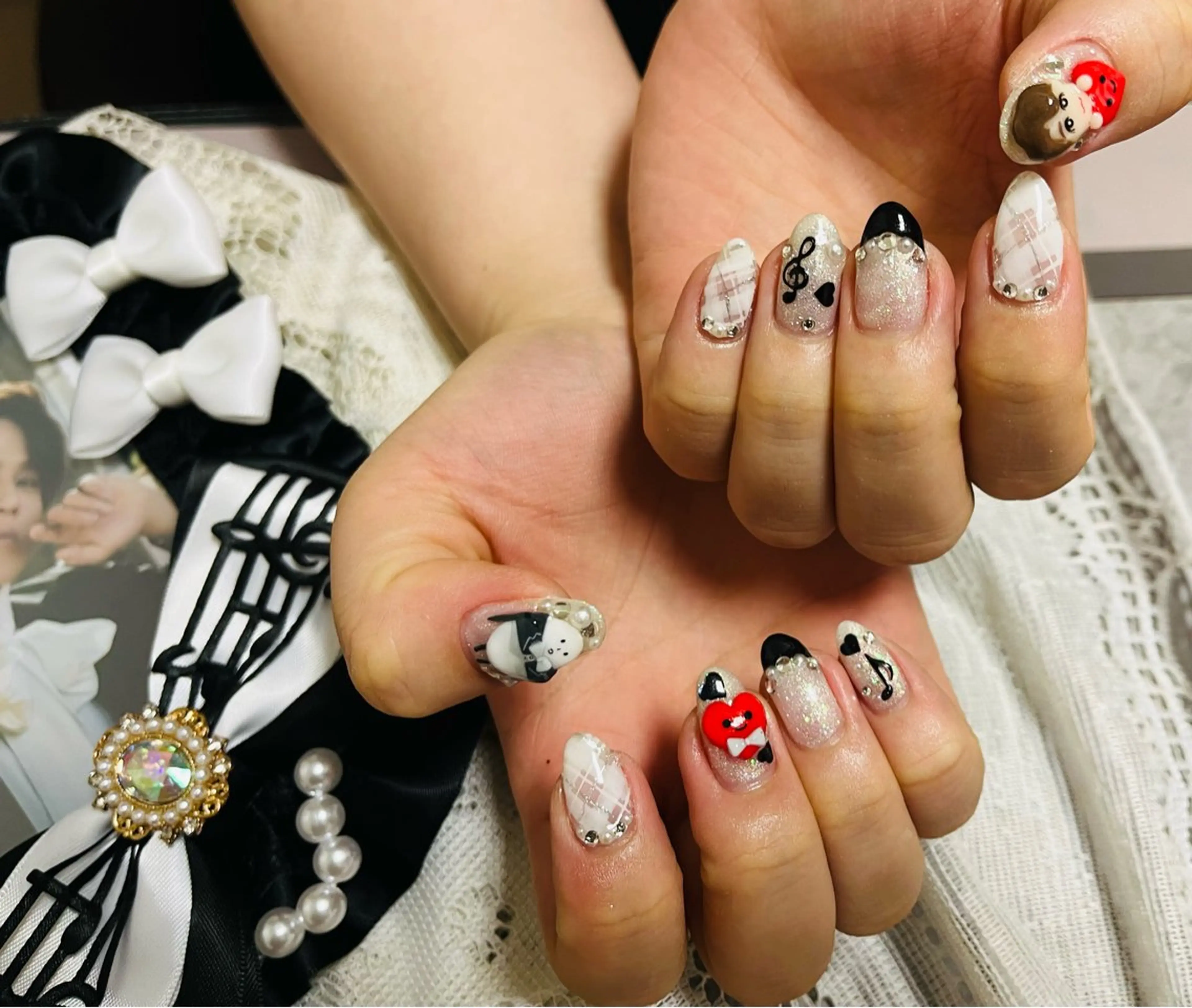 ネイル アートネイル 持ち込み Felice所属・ベテランネイル cnc  nailのネイルデザイン