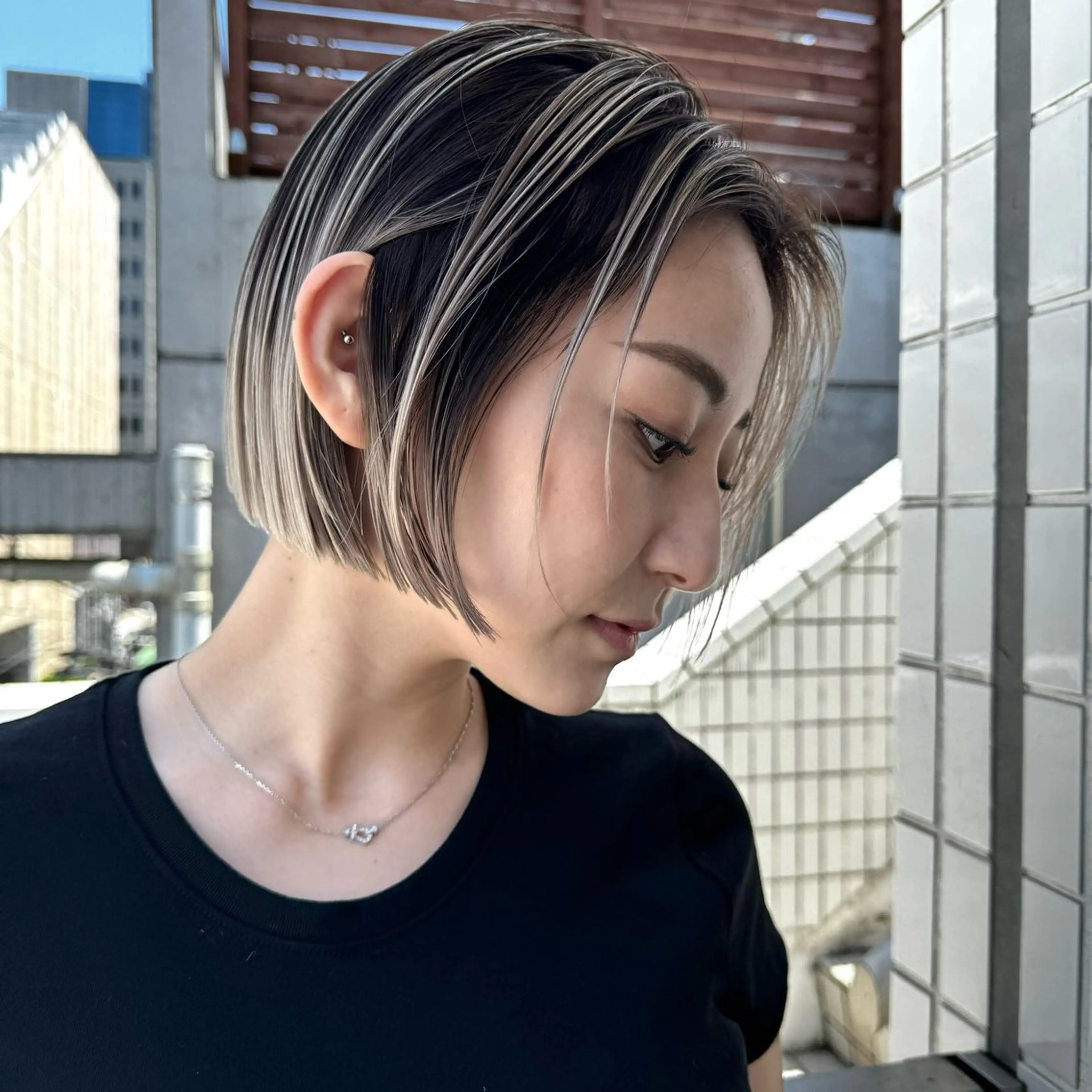 ショート カラー パーマ ヘアアレンジ メンズ キッズ HIROTO ・のヘアスタイル