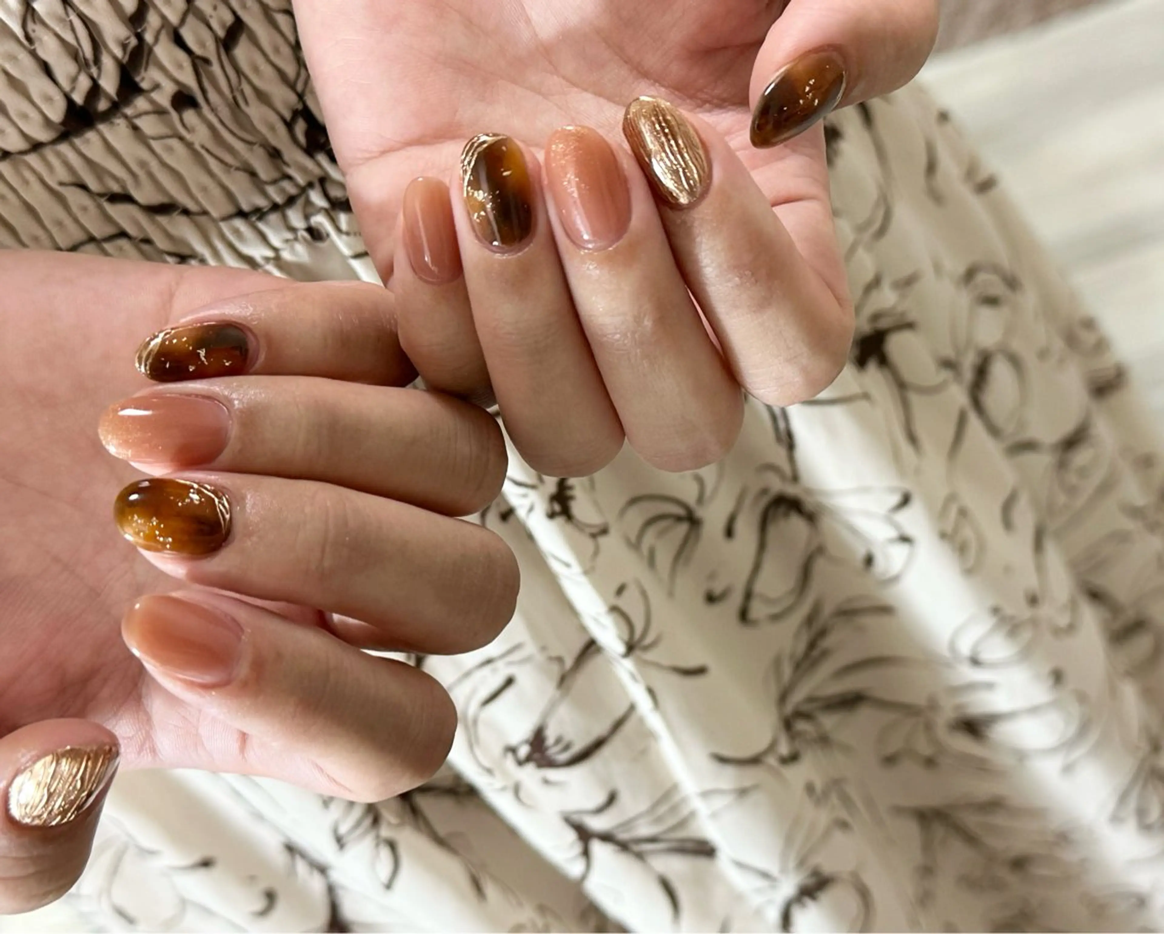 ネイル ハンドネイル three 0 nail spaceのネイルデザイン