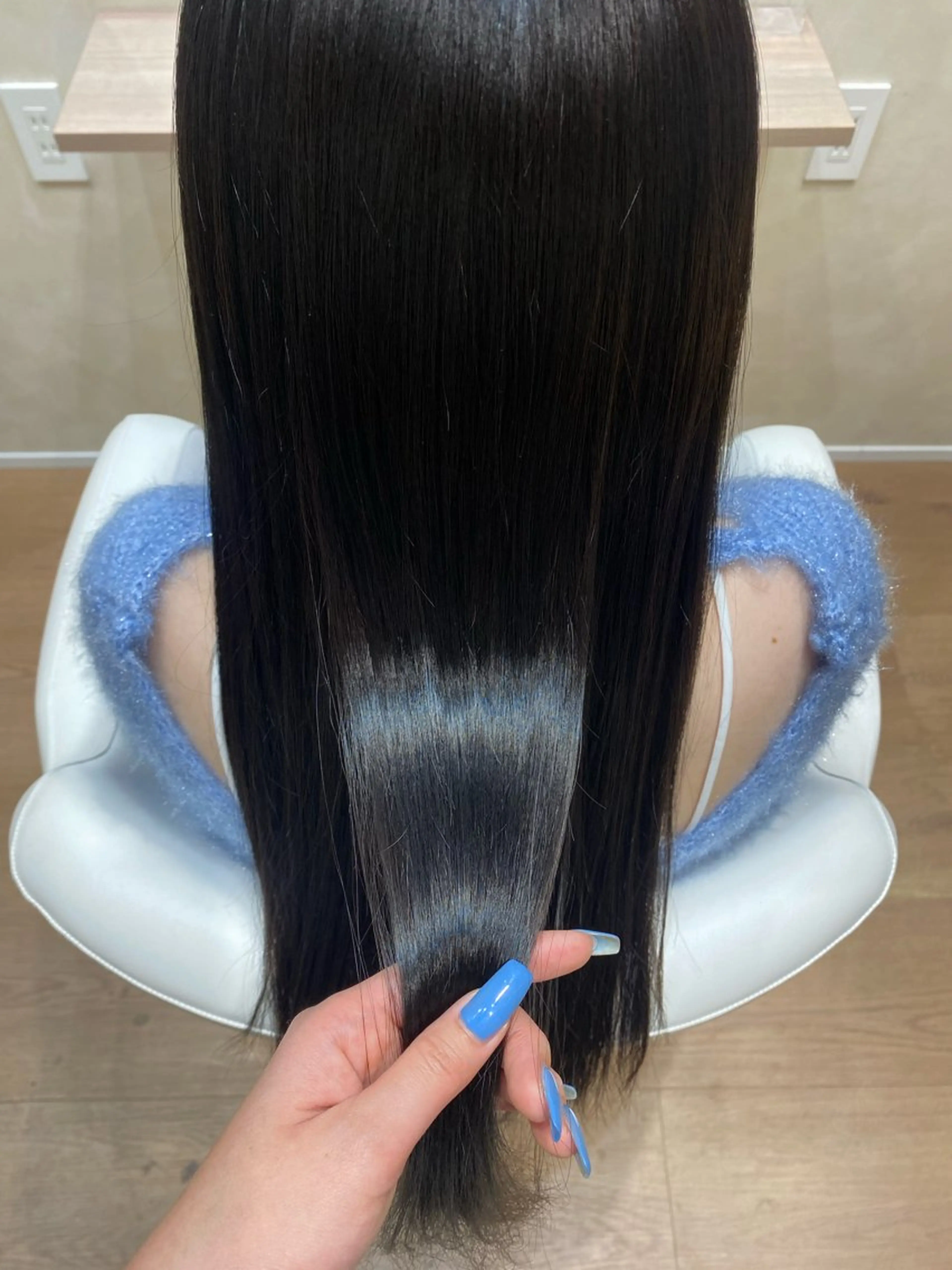 ロング 縮毛矯正 AVANCE KAKOのヘアスタイル