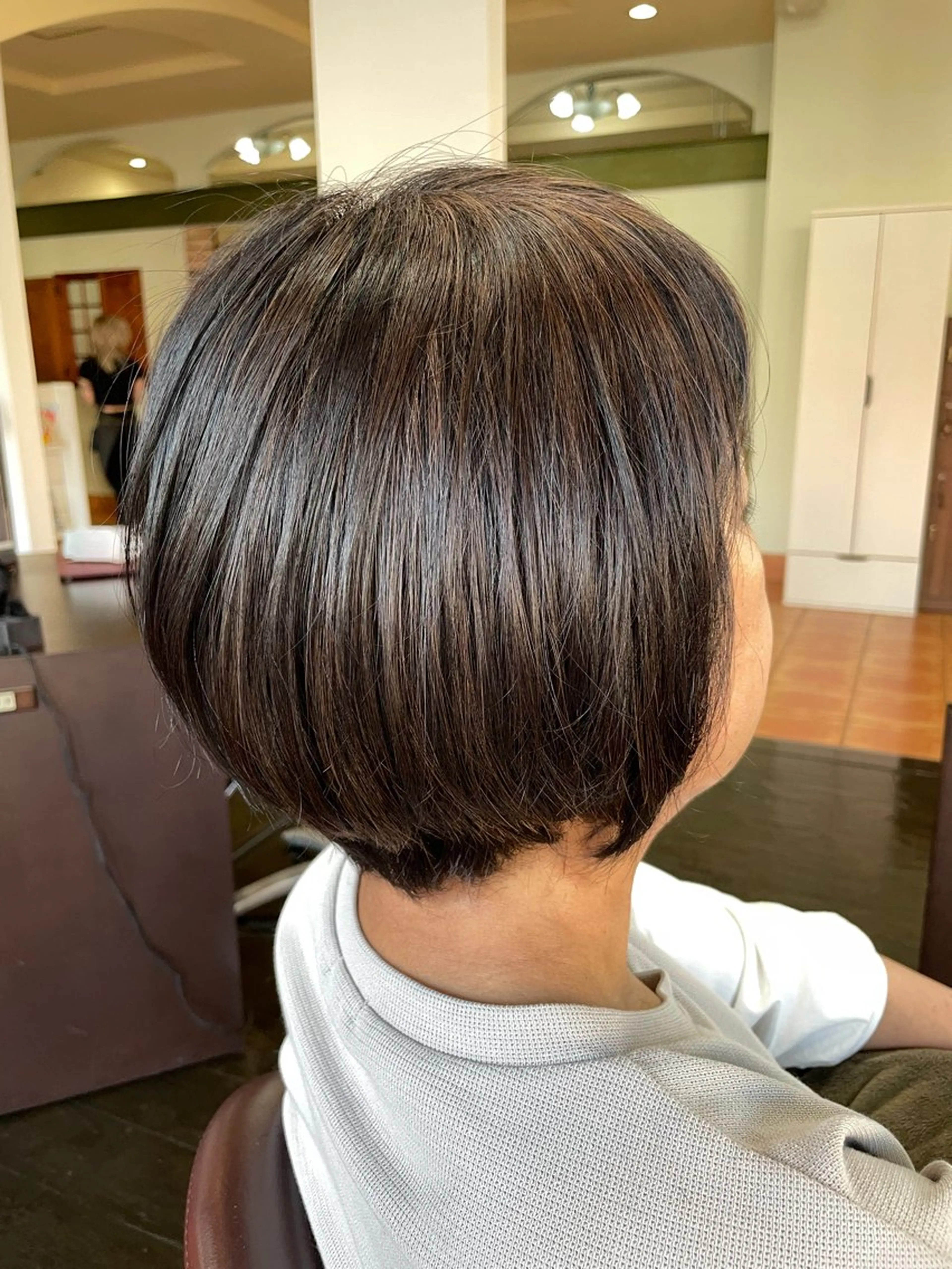 ショート カット ヘアカラー トリートメント La Ruelle 髪質改善Yanoのヘアスタイル