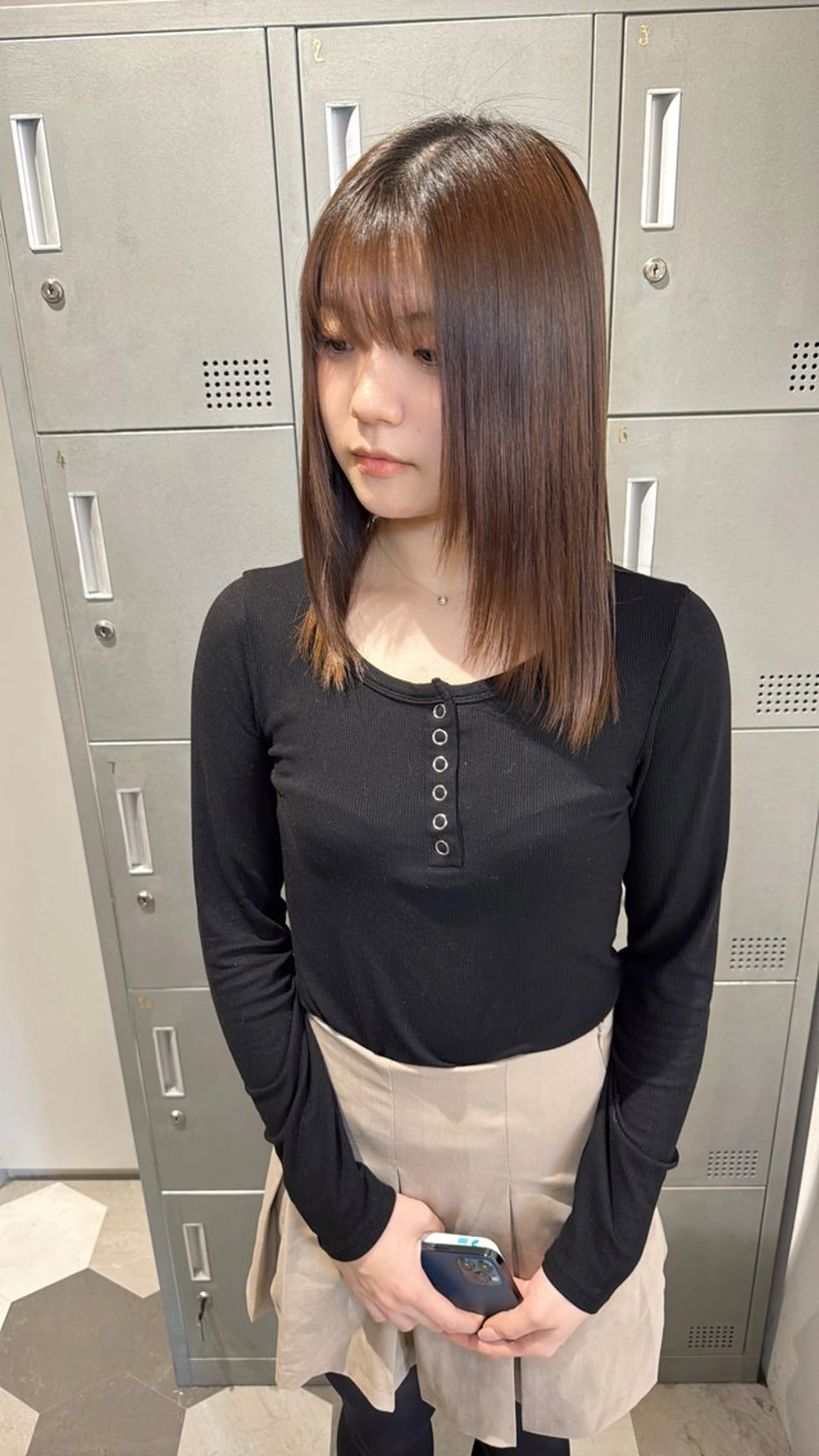 セミロング 【天満1艶髪】潤艶/ 髪質改善🌹釣本竜哉のヘアスタイル