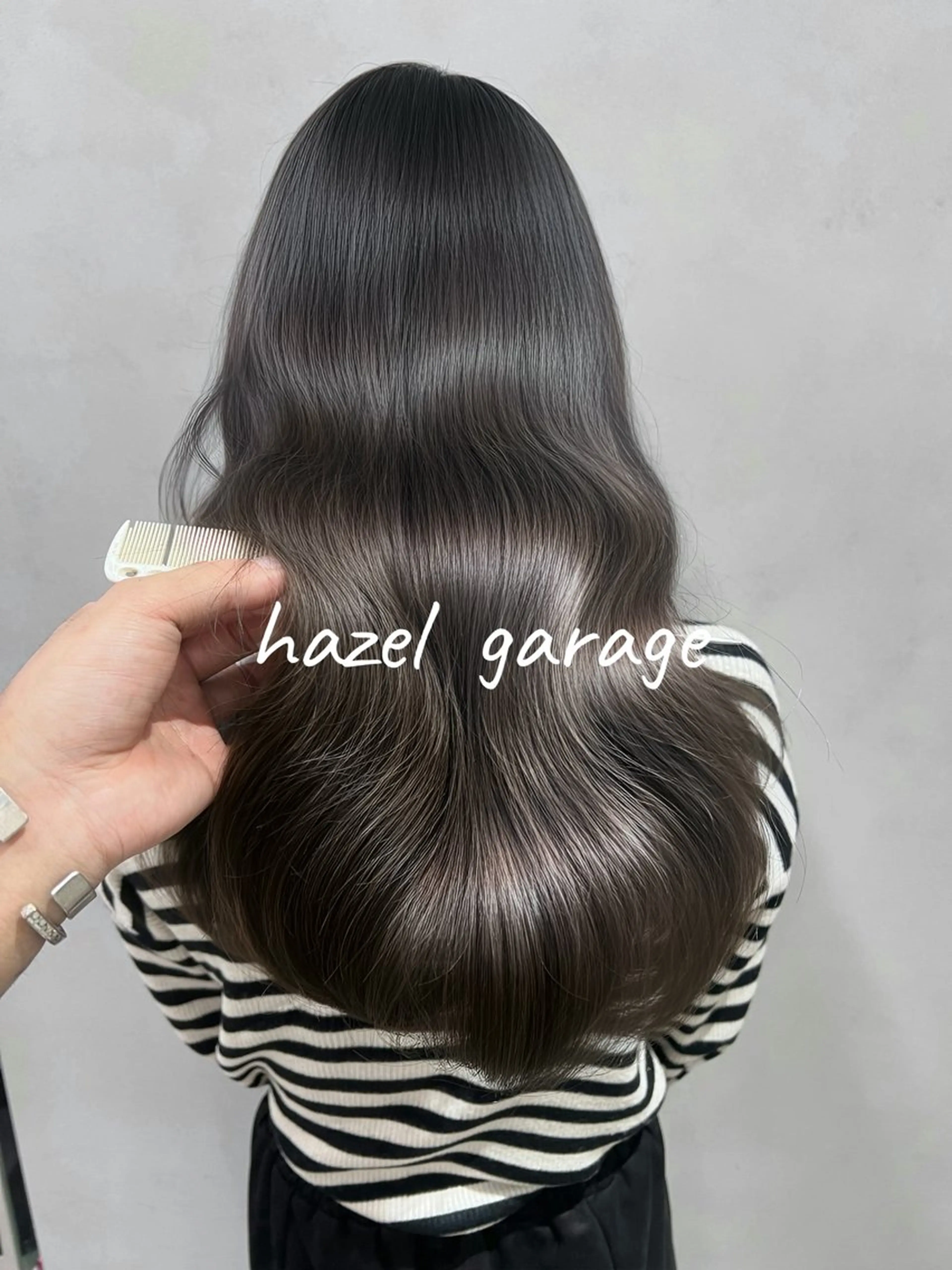 セミロング カラー ヘアアレンジ 透明感カラー カット ヘアカラー トリートメント ヘッドスパ ヘアセット 大宮/山口 竣也のヘアスタイル