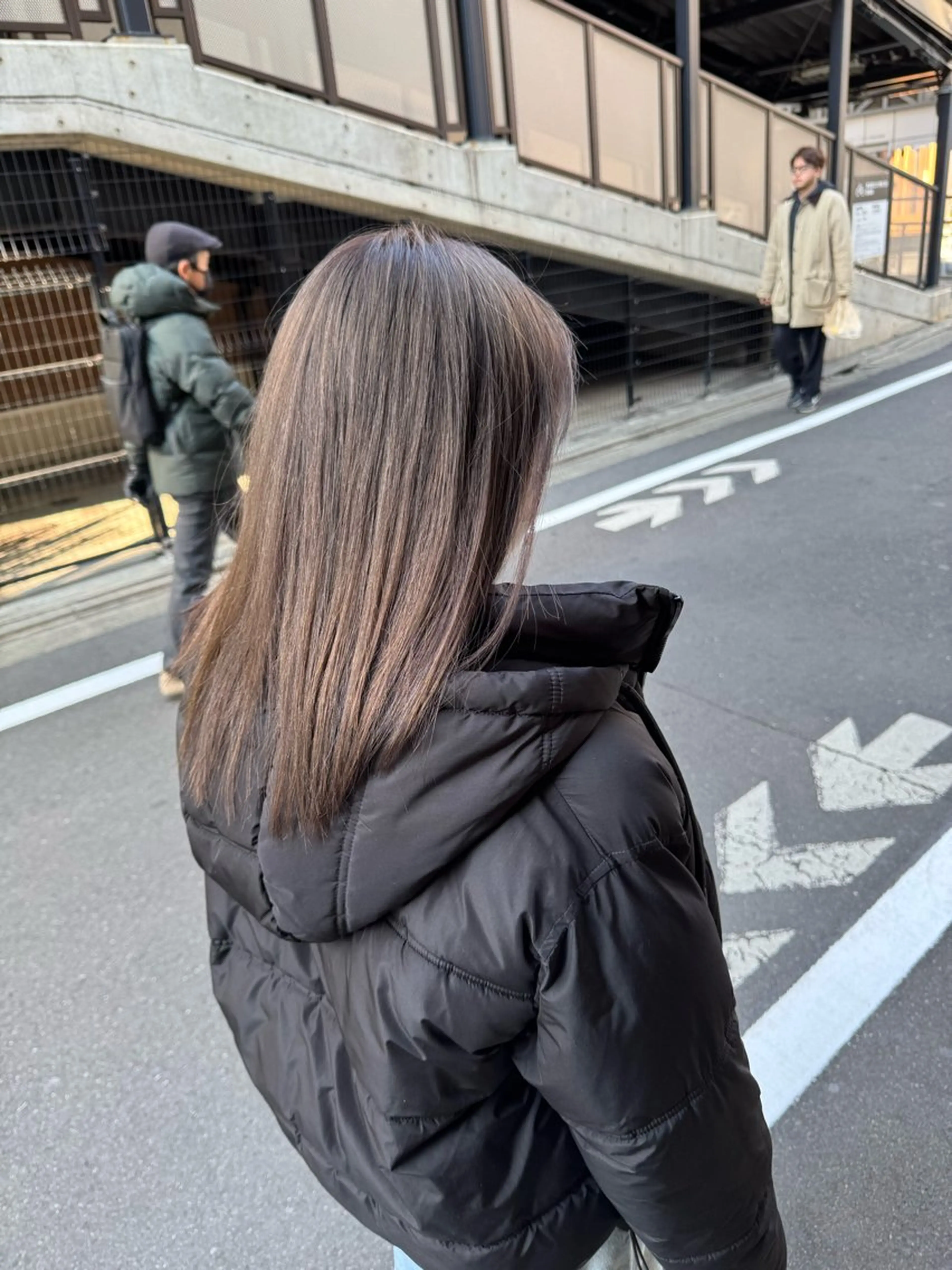 カラー ベージュカラー ヘアカラー 艶カラー/縮毛矯正 /小沢 翔のヘアスタイル