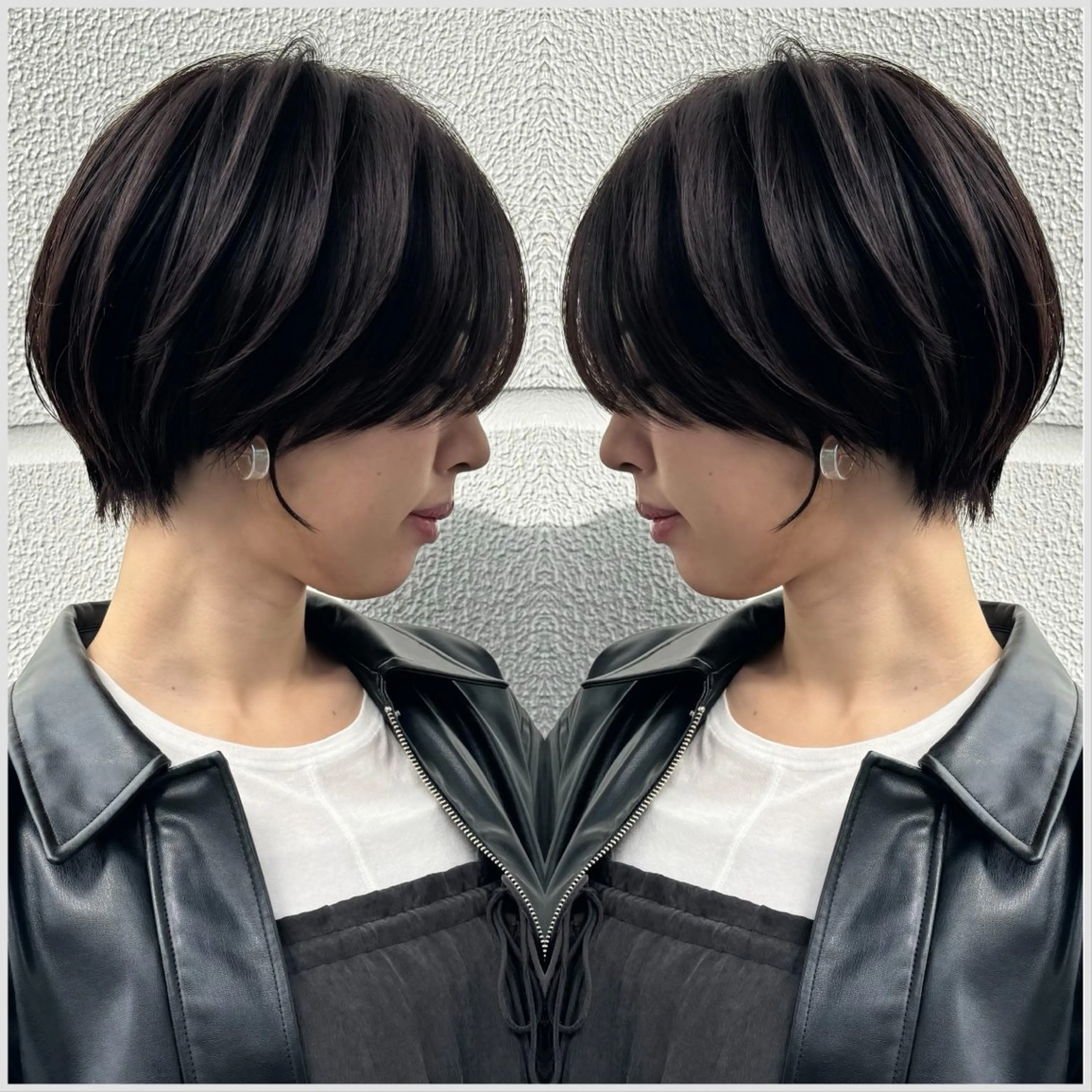 似合わせ小顔カット【ショートカット/北千住ショートカット/丸みショート/似合わせショート】の写真