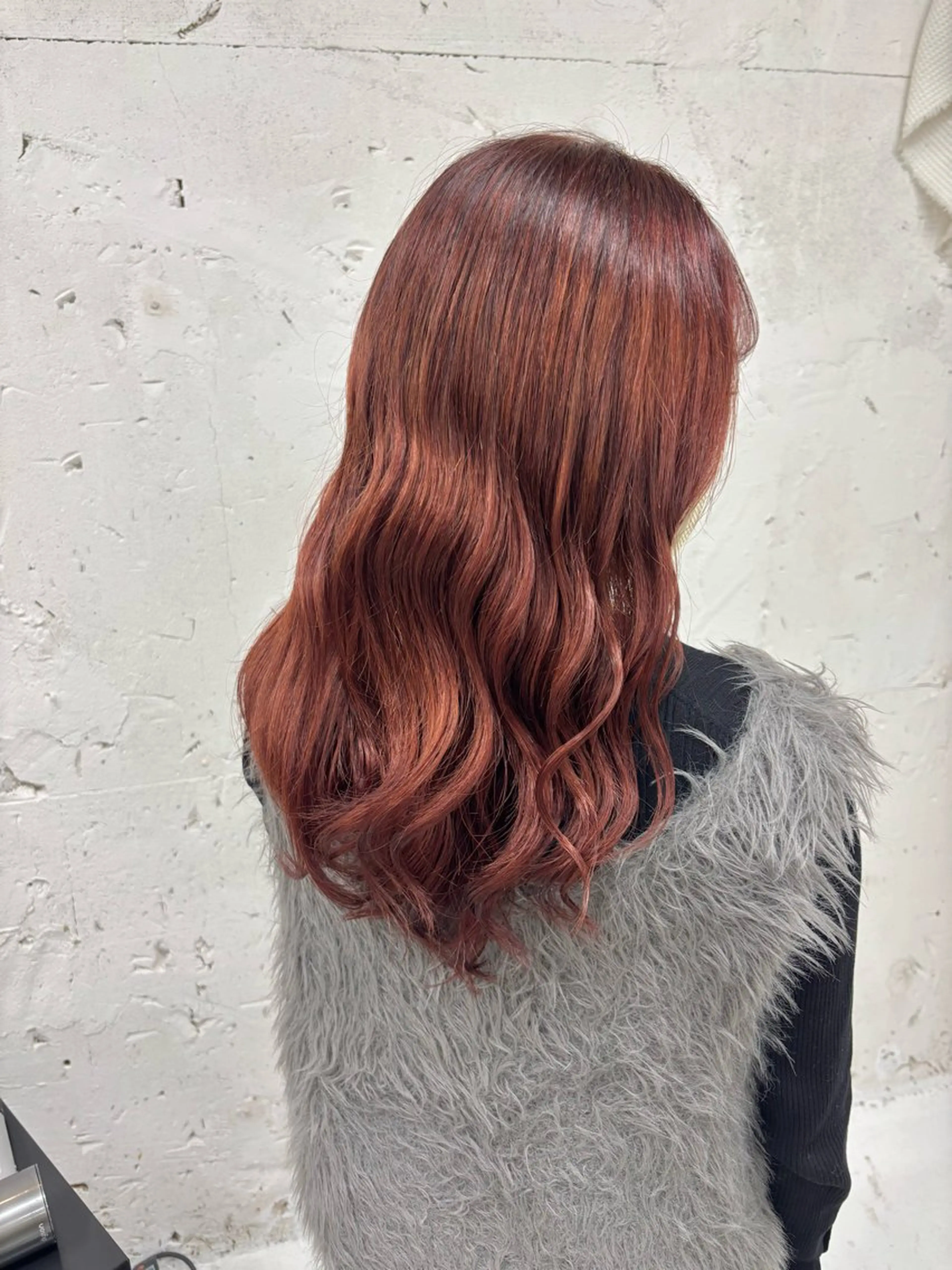 カラー 暖色カラ-ෆ˚顔周り 🎀ོ白岩亜実🎀ོのヘアスタイル