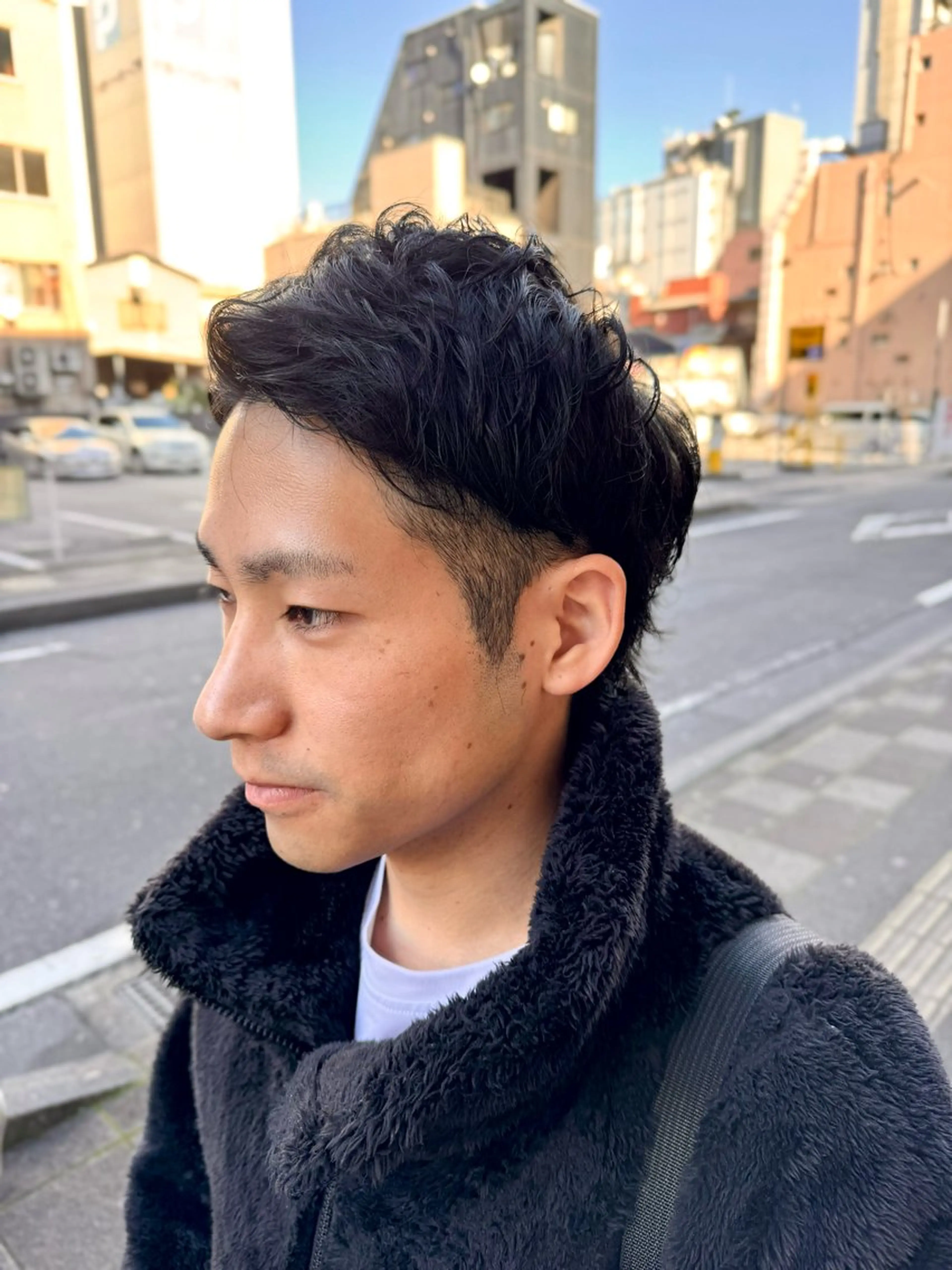 メンズ 米元 春奈のヘアスタイル
