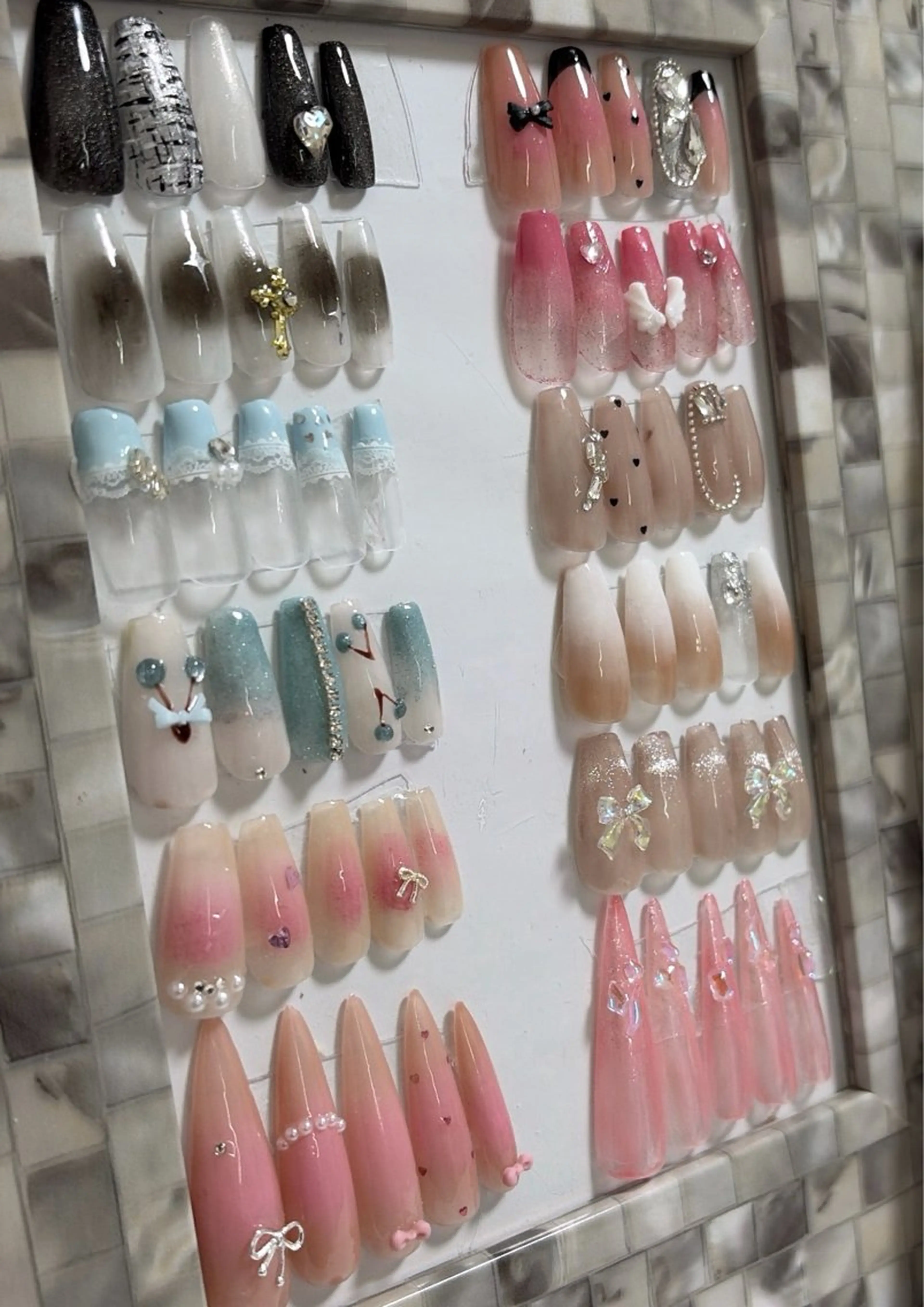 girly course🎀定額デザイン　オフ込みの写真