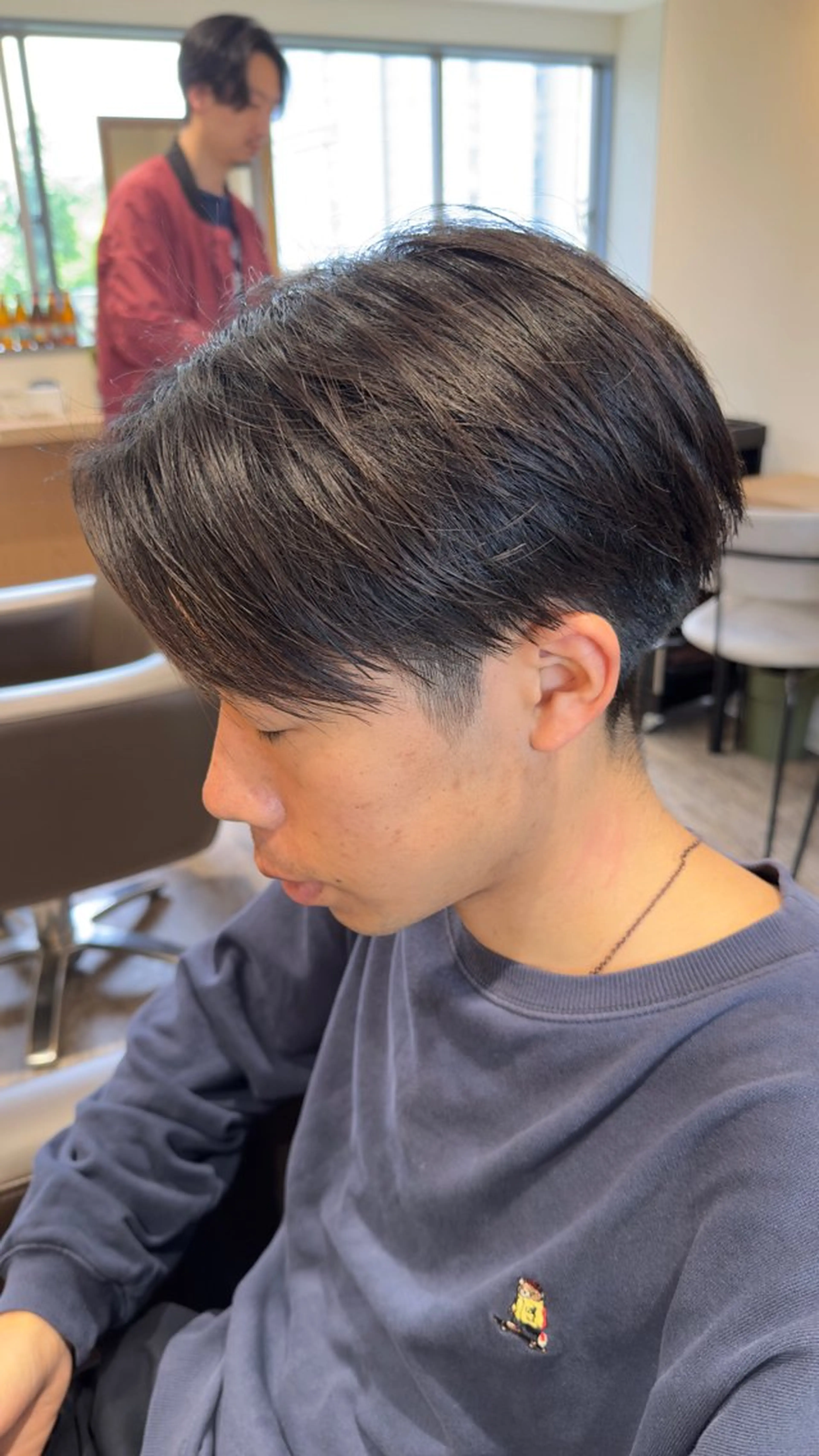 ショート パーマ メンズ 【メンズパーマ】比嘉 啓人のヘアスタイル
