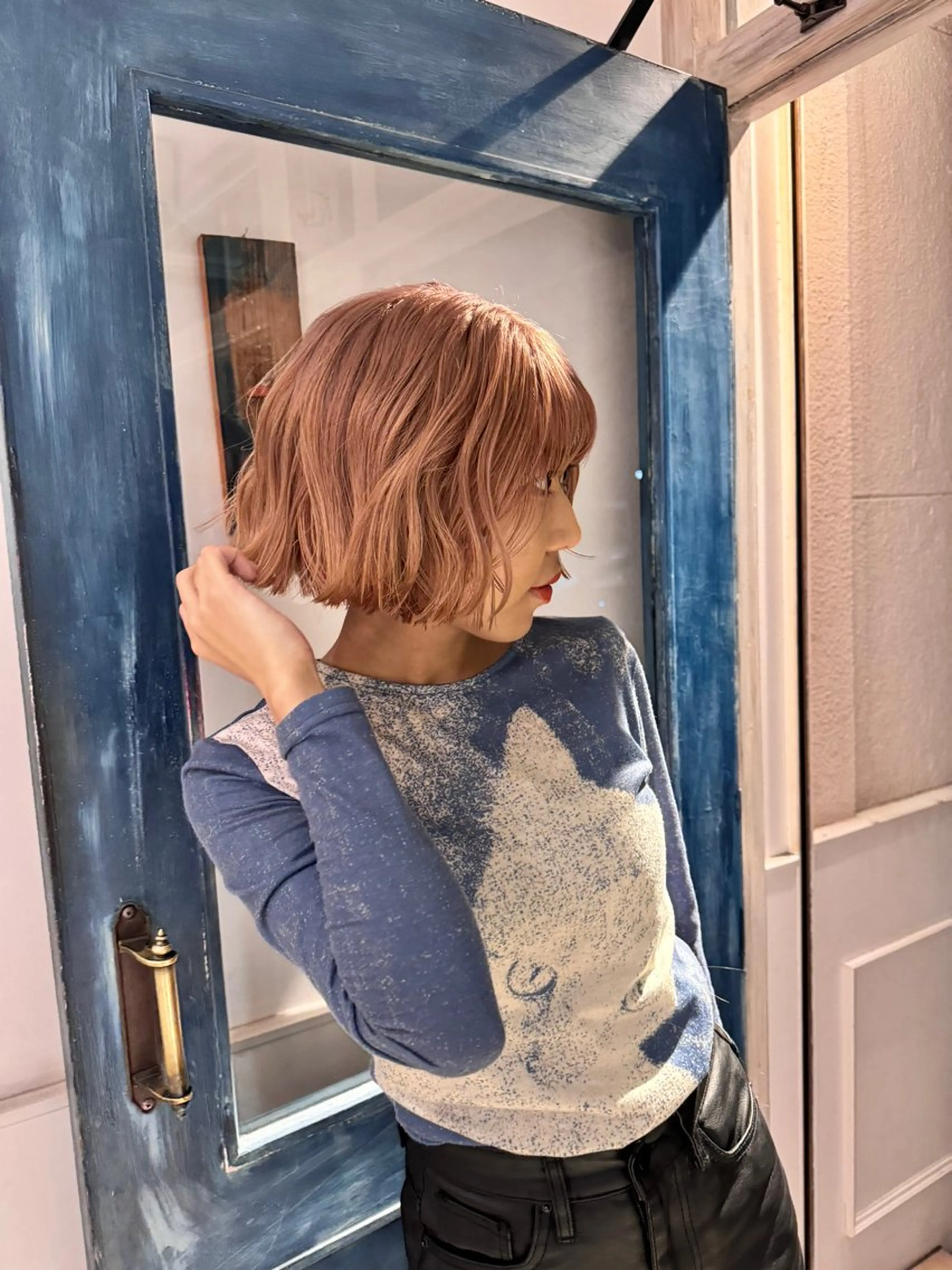 カラー カット ヘアカラー 今泉/KAI🦓艶髪 ボブ/ミニボブのヘアスタイル