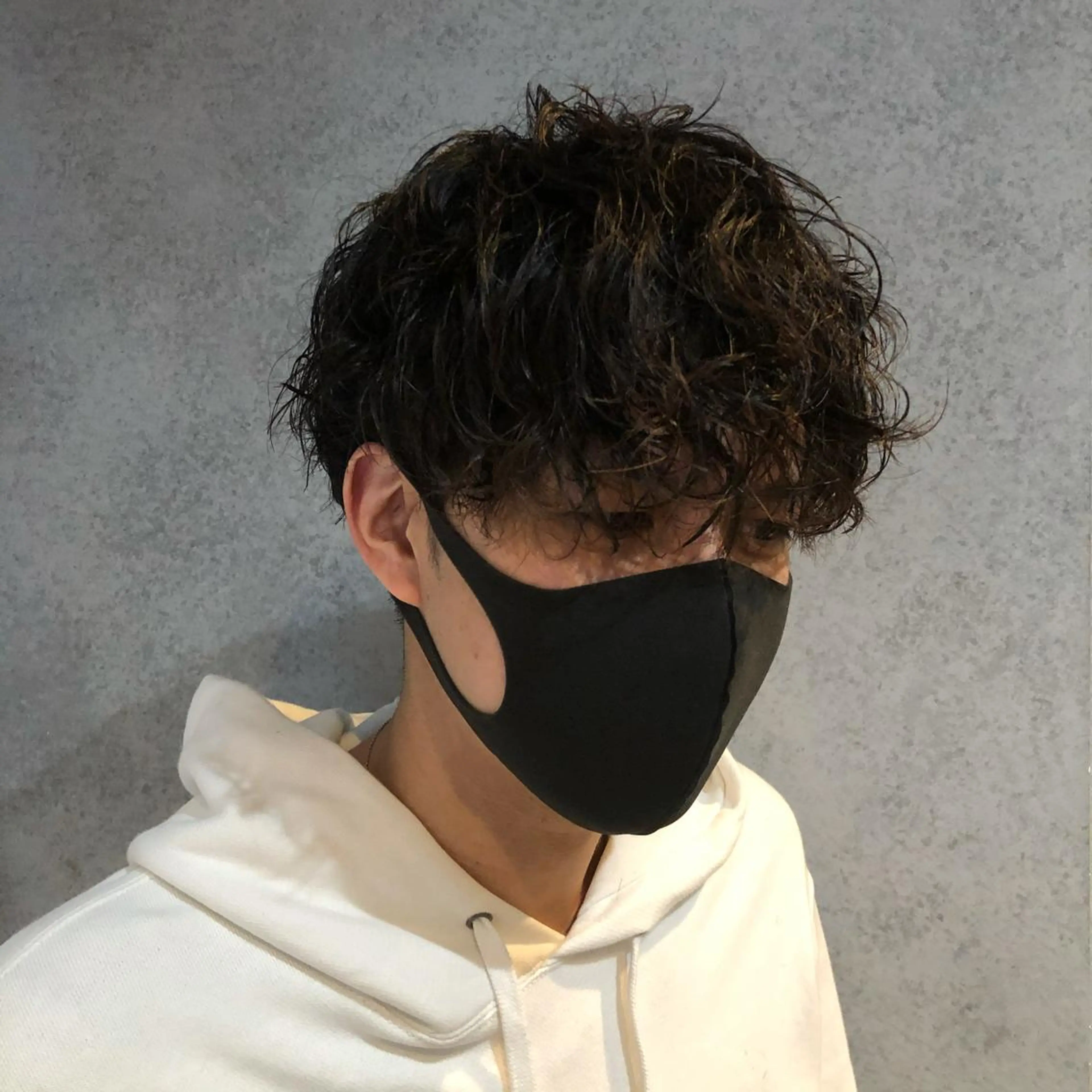 パーマ メンズ 櫻井 未悠のヘアスタイル