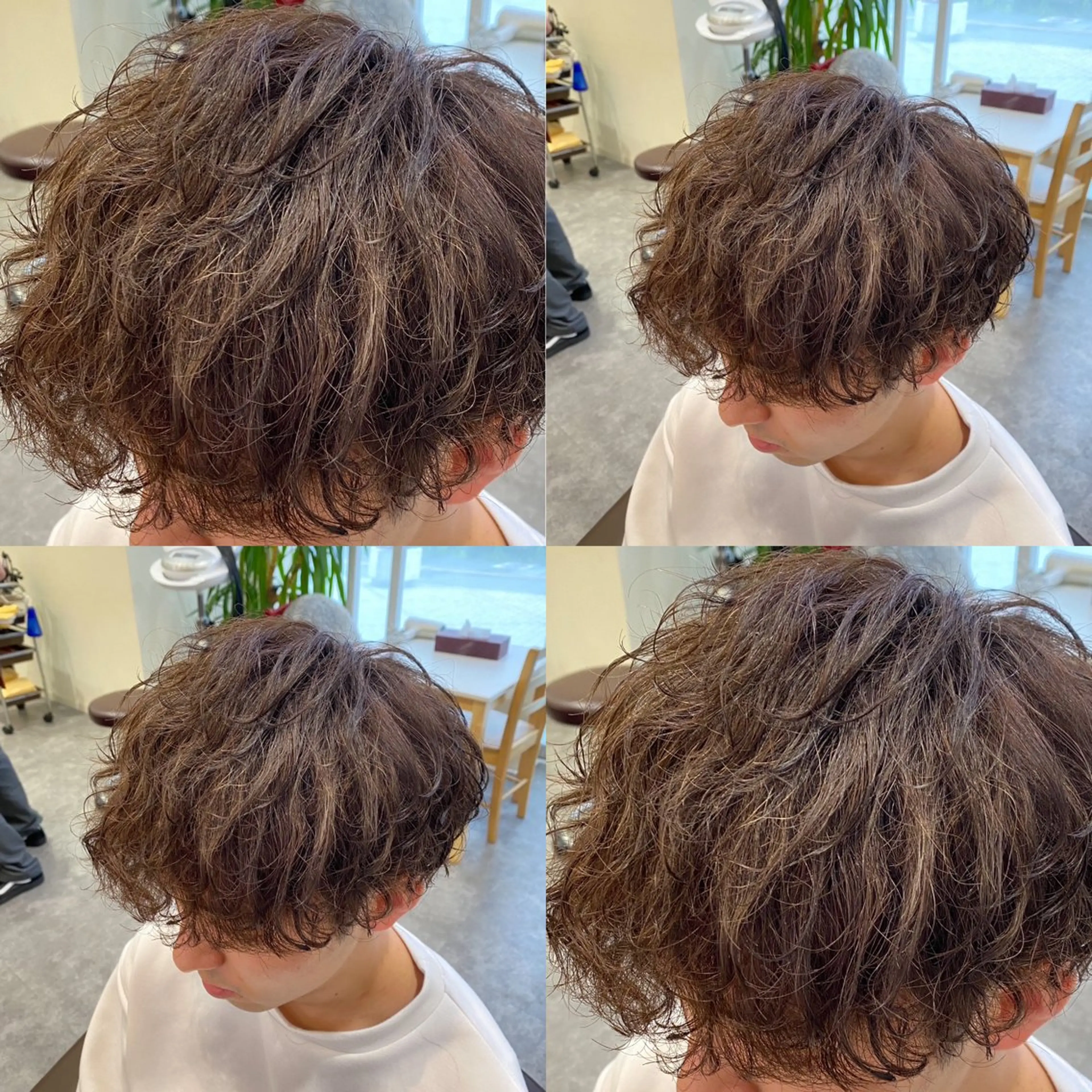 パーマ メンズ メンズ特化LIBER 石川玲央のヘアスタイル