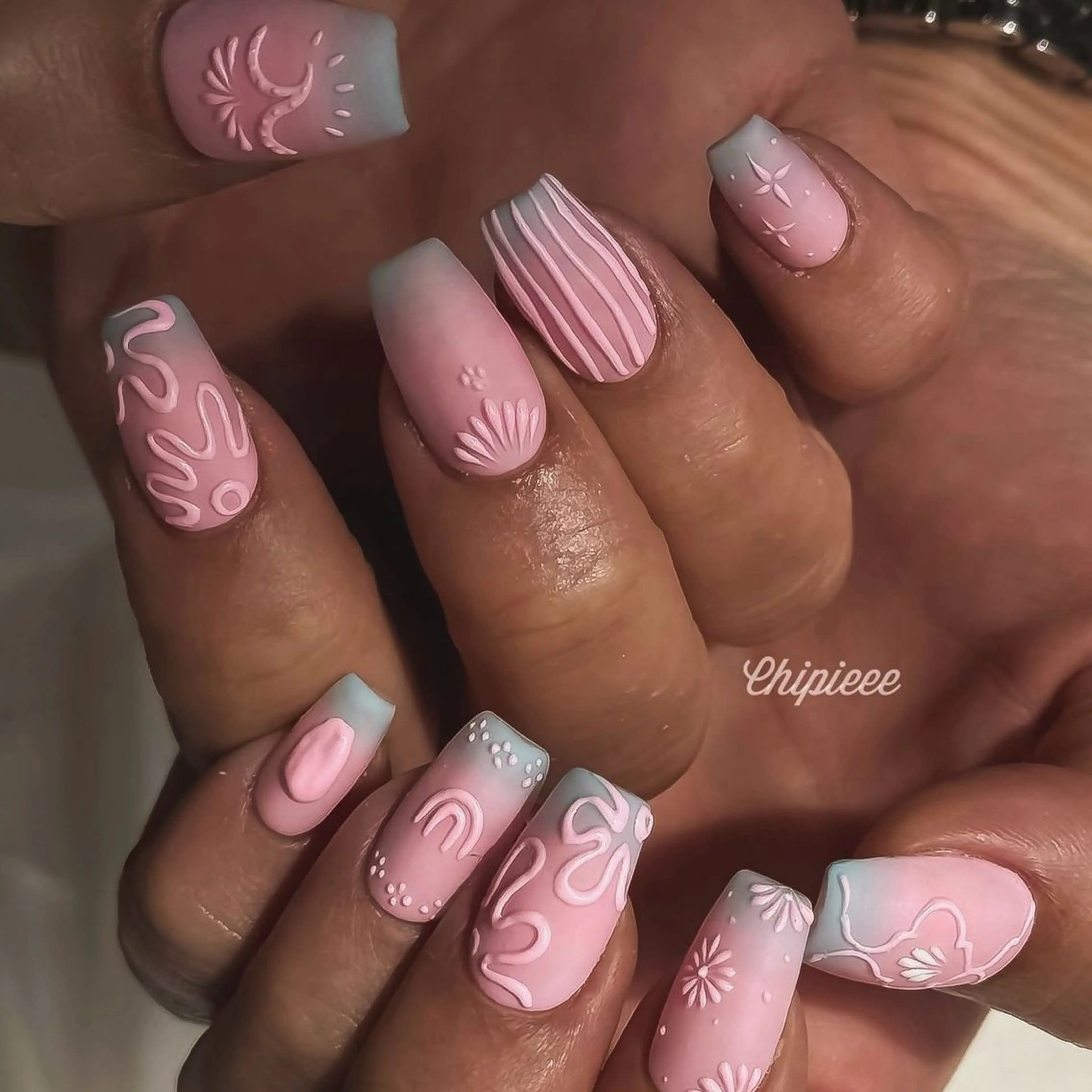 ネイル ハンドネイル Chipieee Ikukoのネイルデザイン