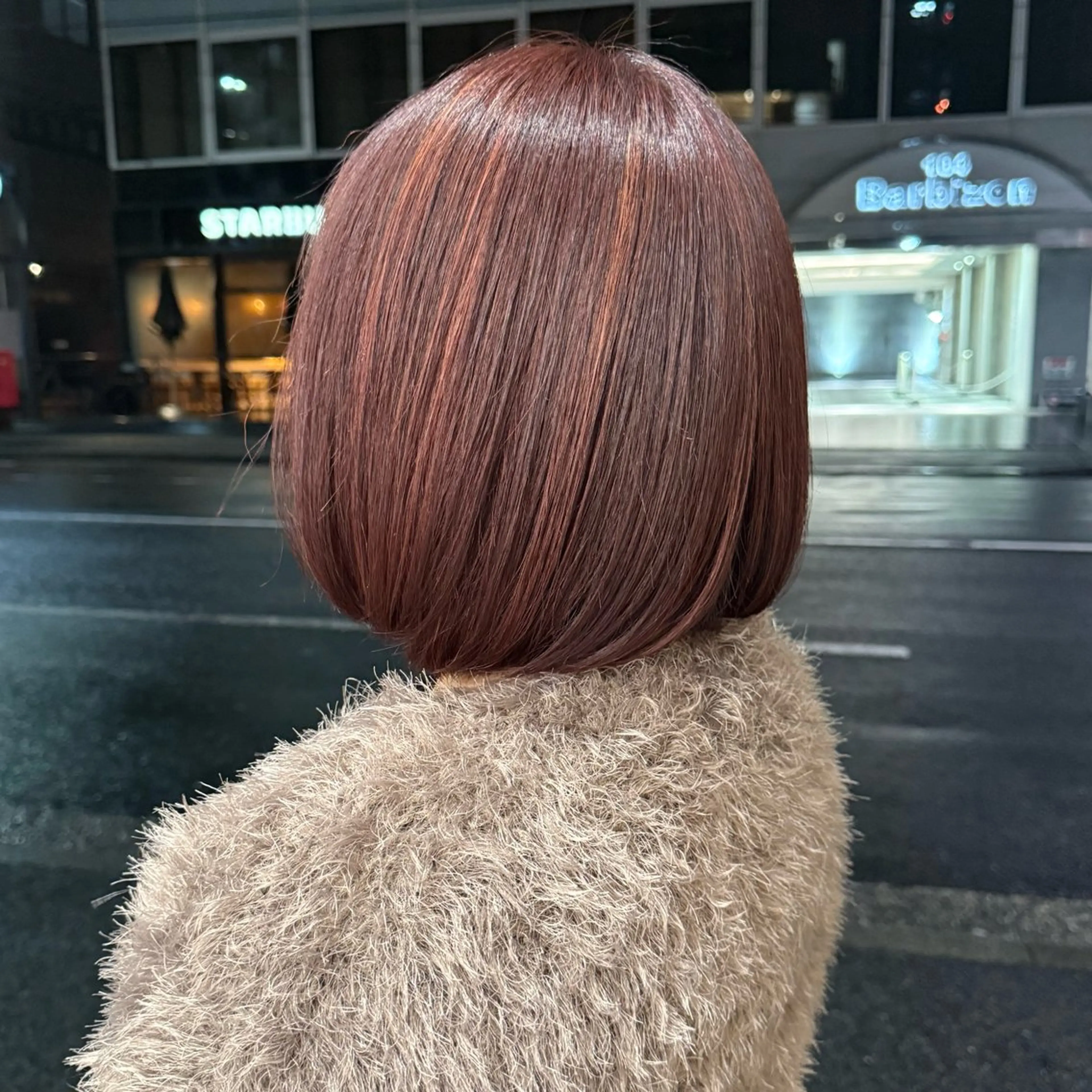 ショート カラー ヘアカラー 暖色カラー/白髪染め ちさとのヘアスタイル