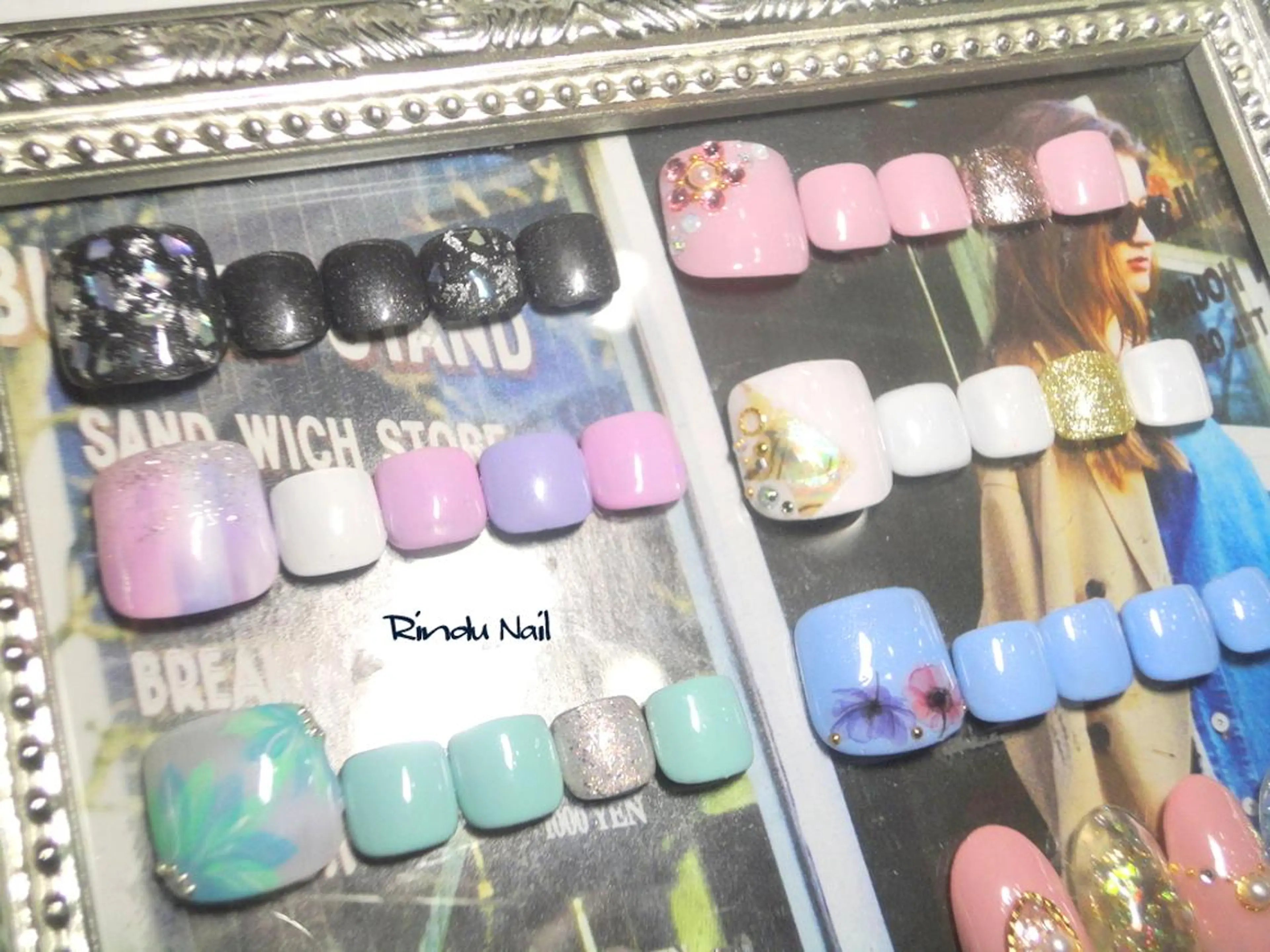 ネイル アートネイル Rindu Nail 名駅miniのネイルデザイン