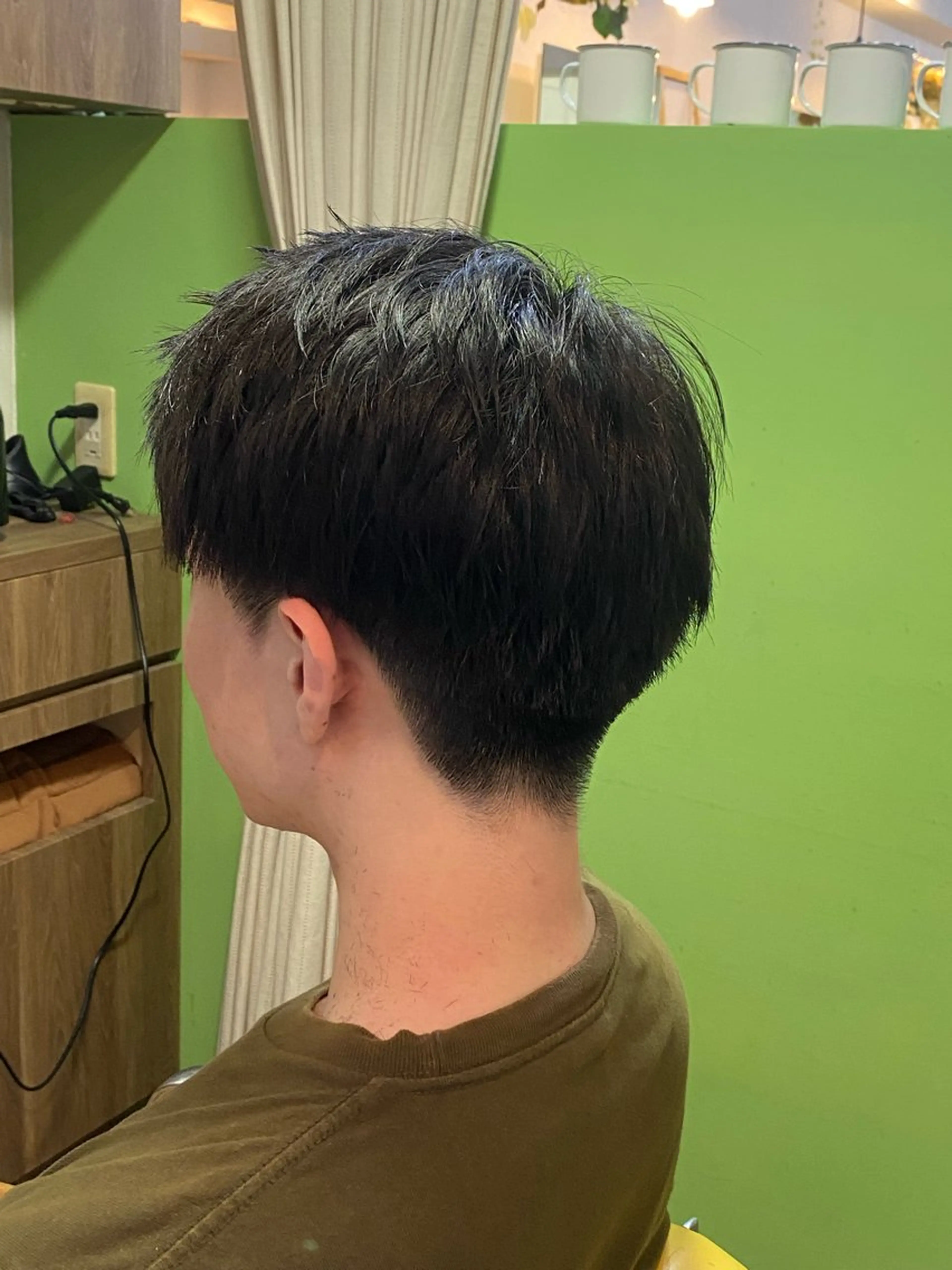 メンズ カット メンズ特化 エシカル　松原大将のヘアスタイル