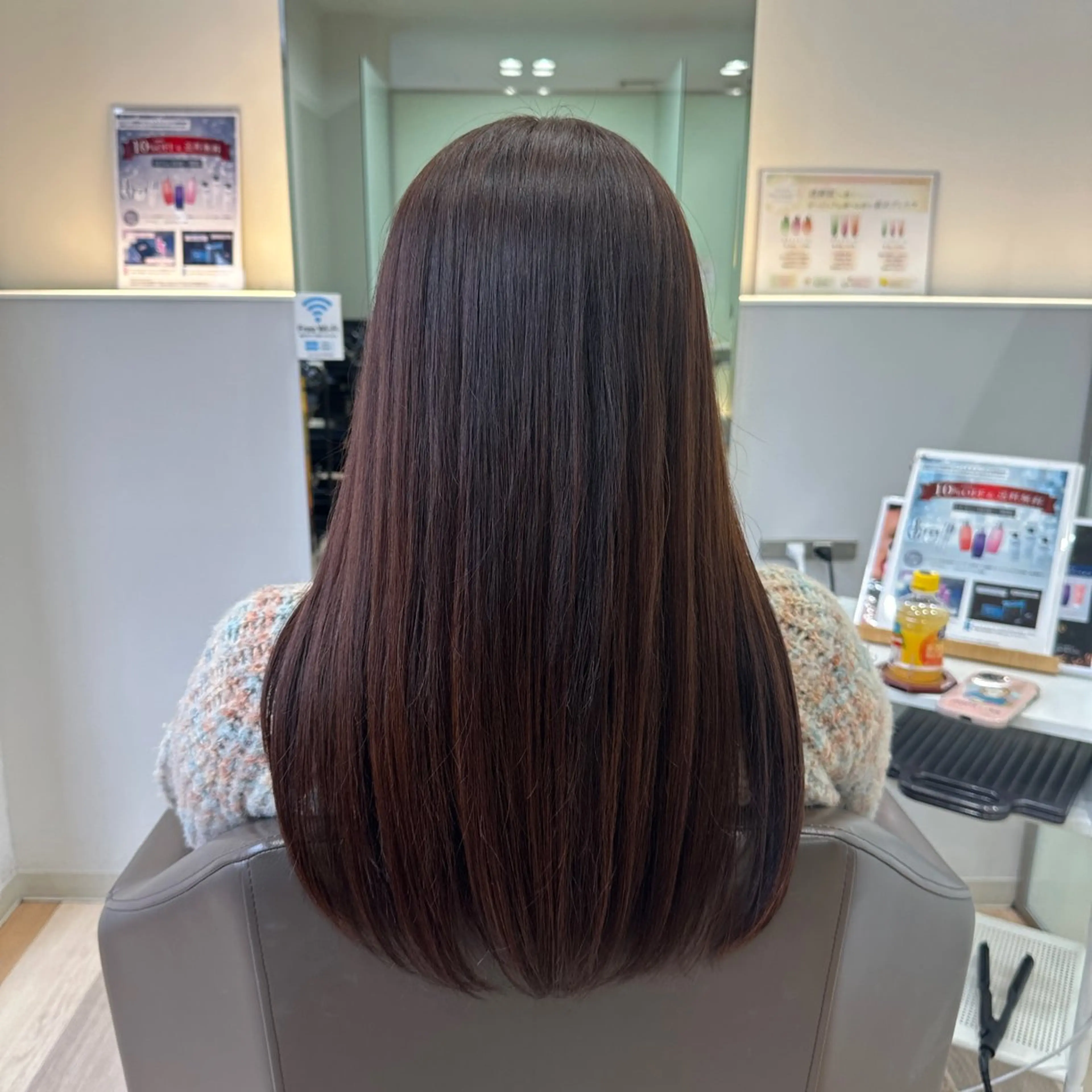 ロング カラー カット ヘアカラー 大人可愛いスタイル 提案✨佐藤純菜のヘアスタイル