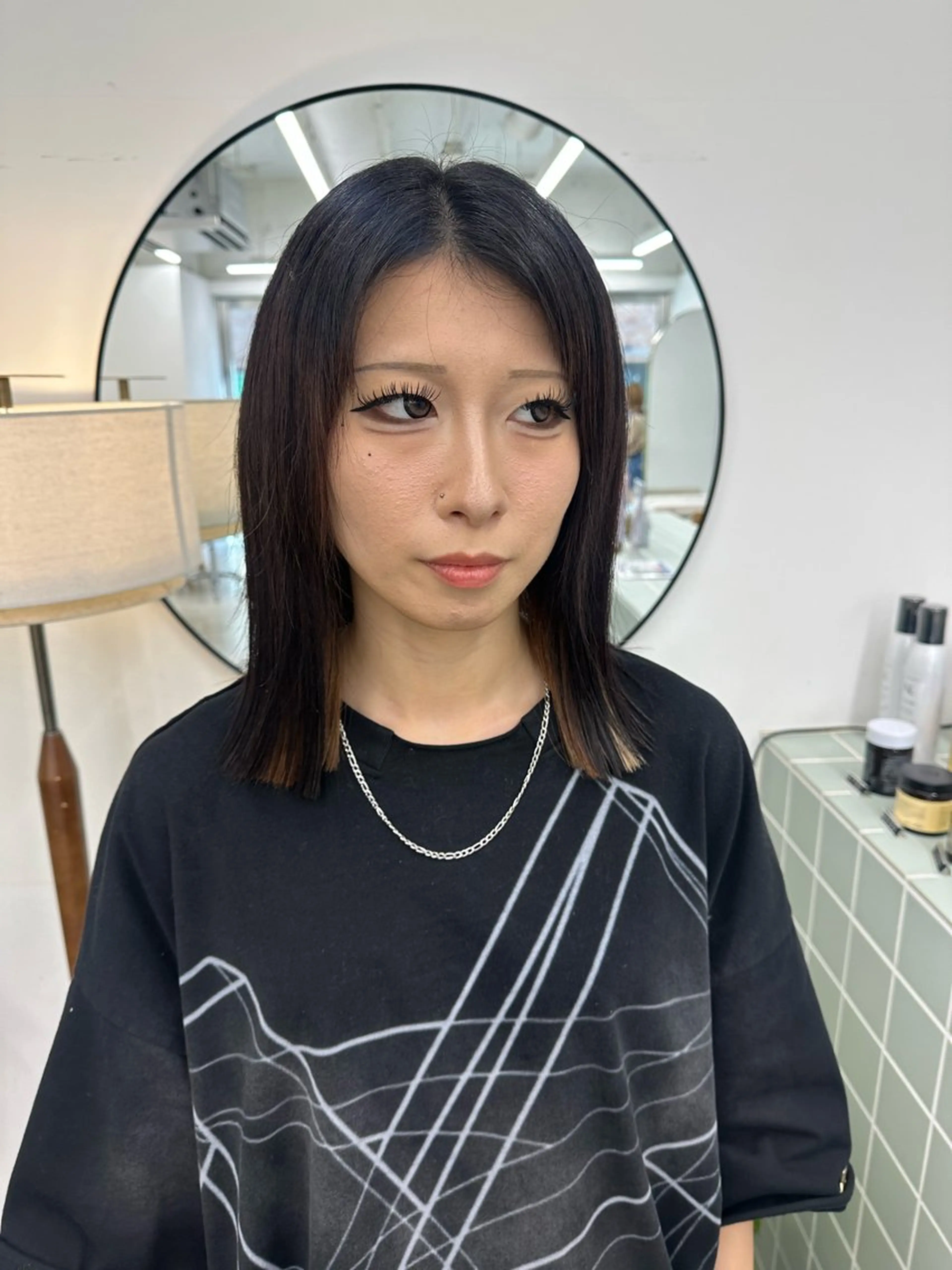 ミディアム 【sica】 nanaのヘアスタイル