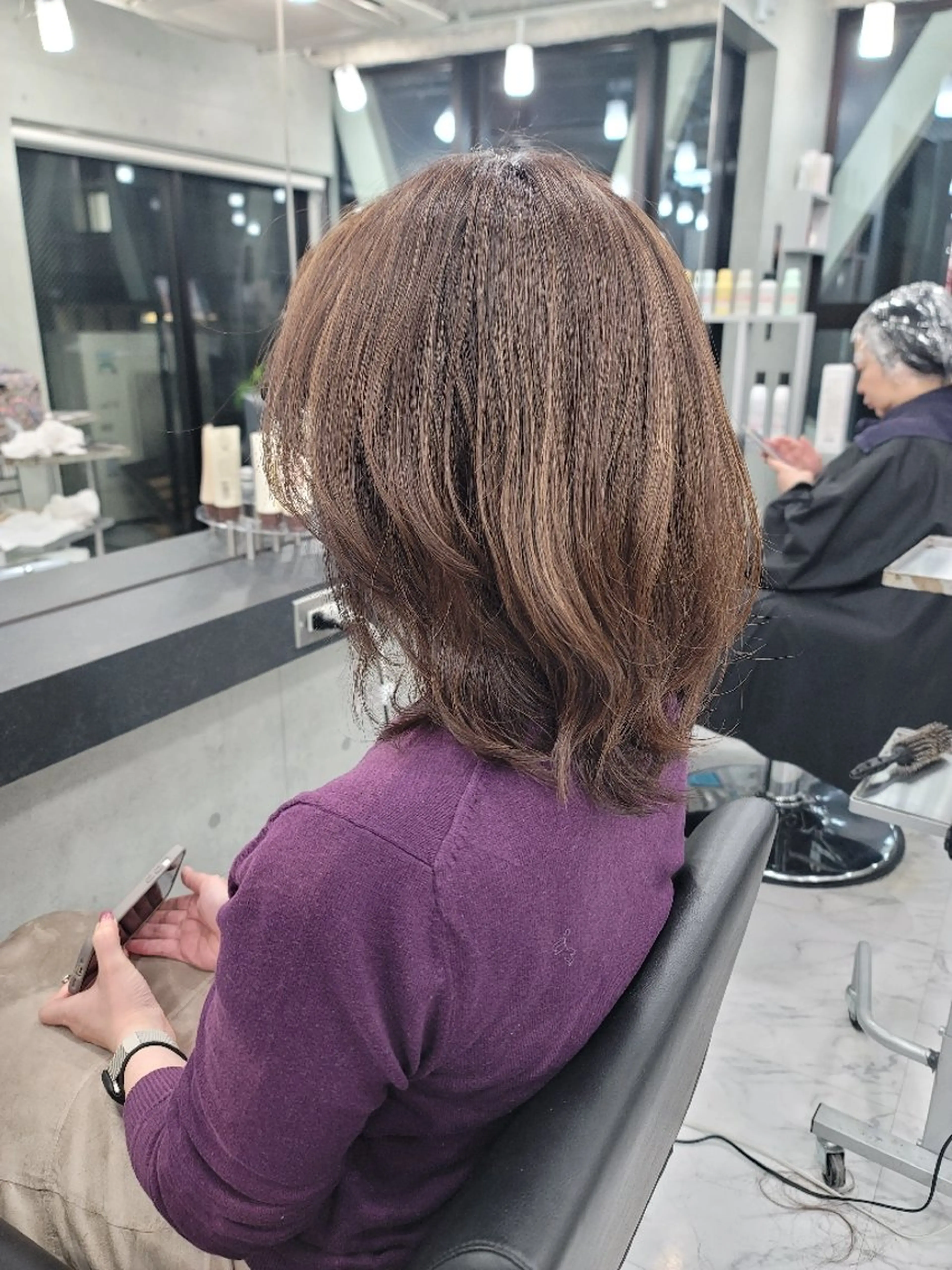 セミロング カラー Endearing所属・❇️安達 優心❇️ 髪質改善/艶髪特化のヘアスタイル