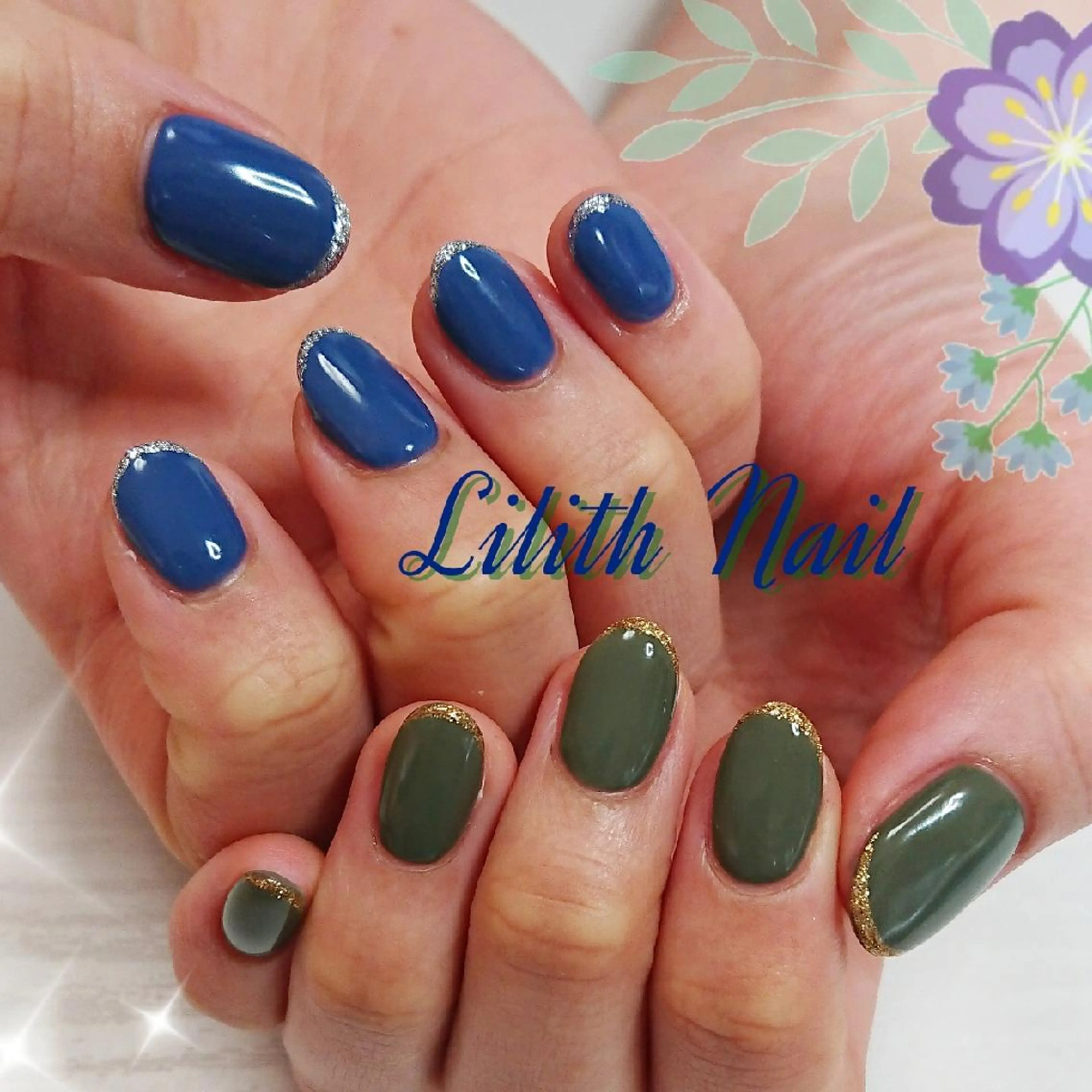 ネイル フレンチネイル ハンドネイル Lilith Nailのネイルデザイン