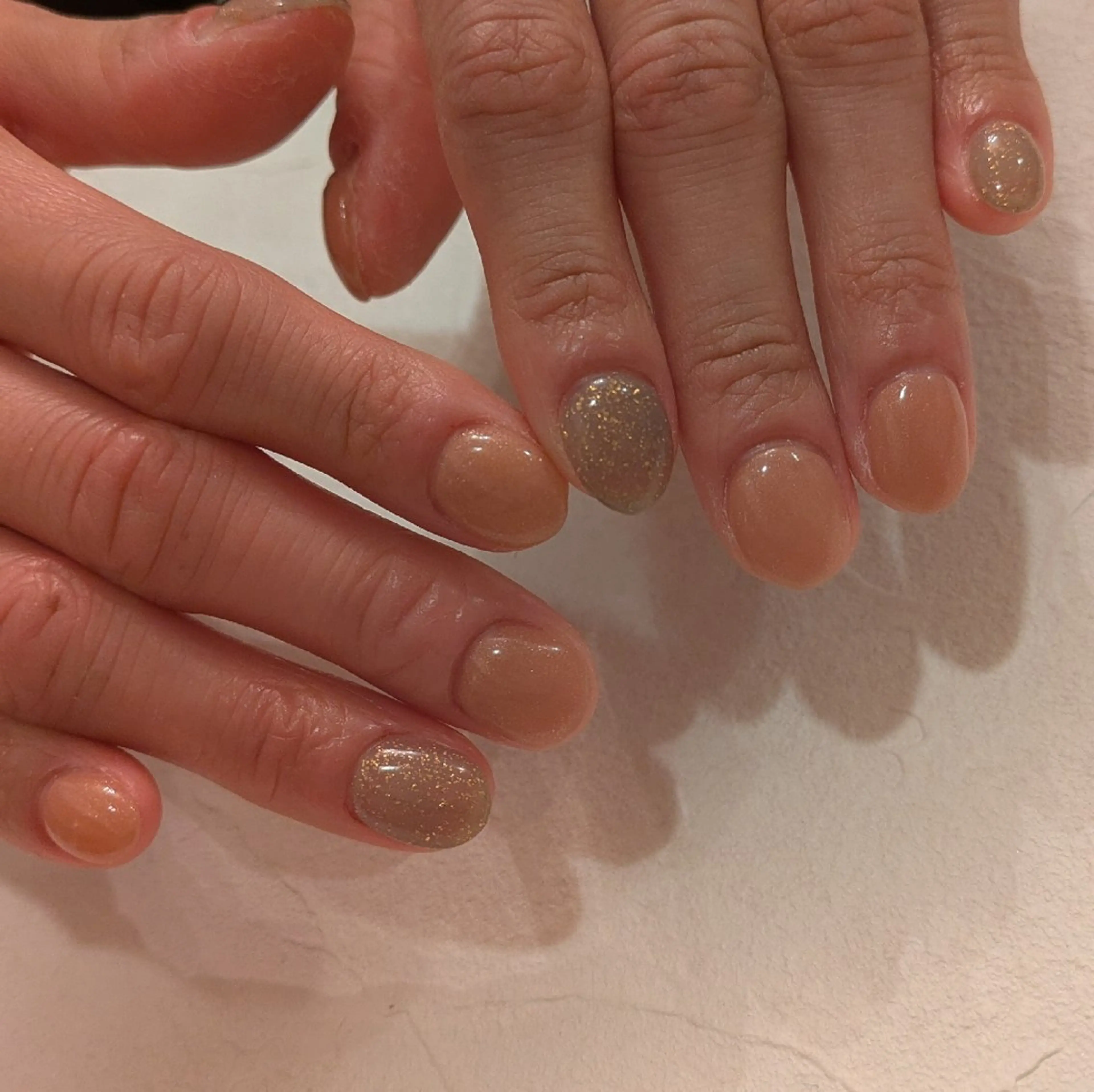 ネイル シンプルネイル ジェヌインネイル 河内のネイルデザイン