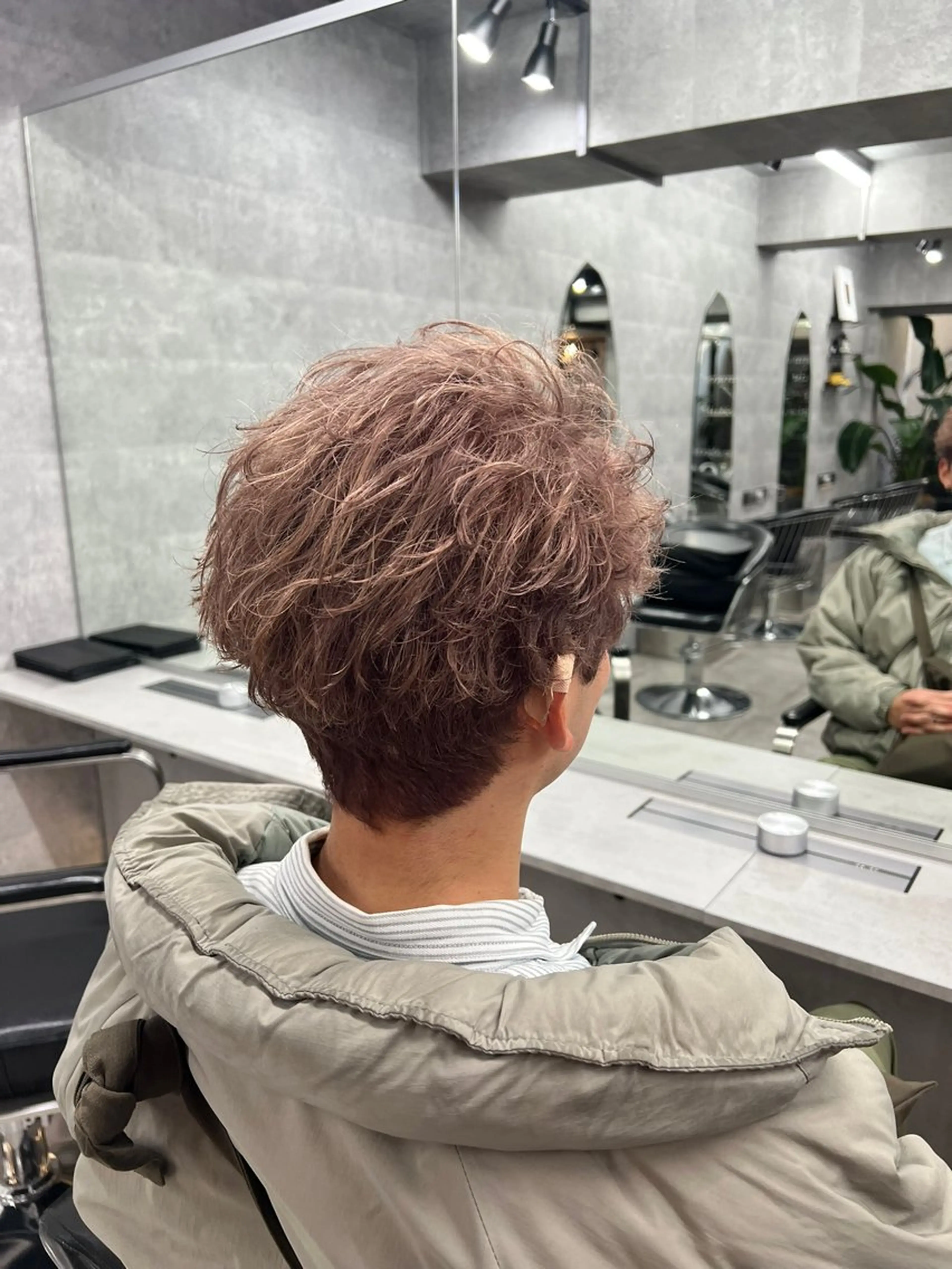 ショート カラー メンズ アップバング 刈り上げ あなたのお悩み改善" You"💚❤️💛のヘアスタイル