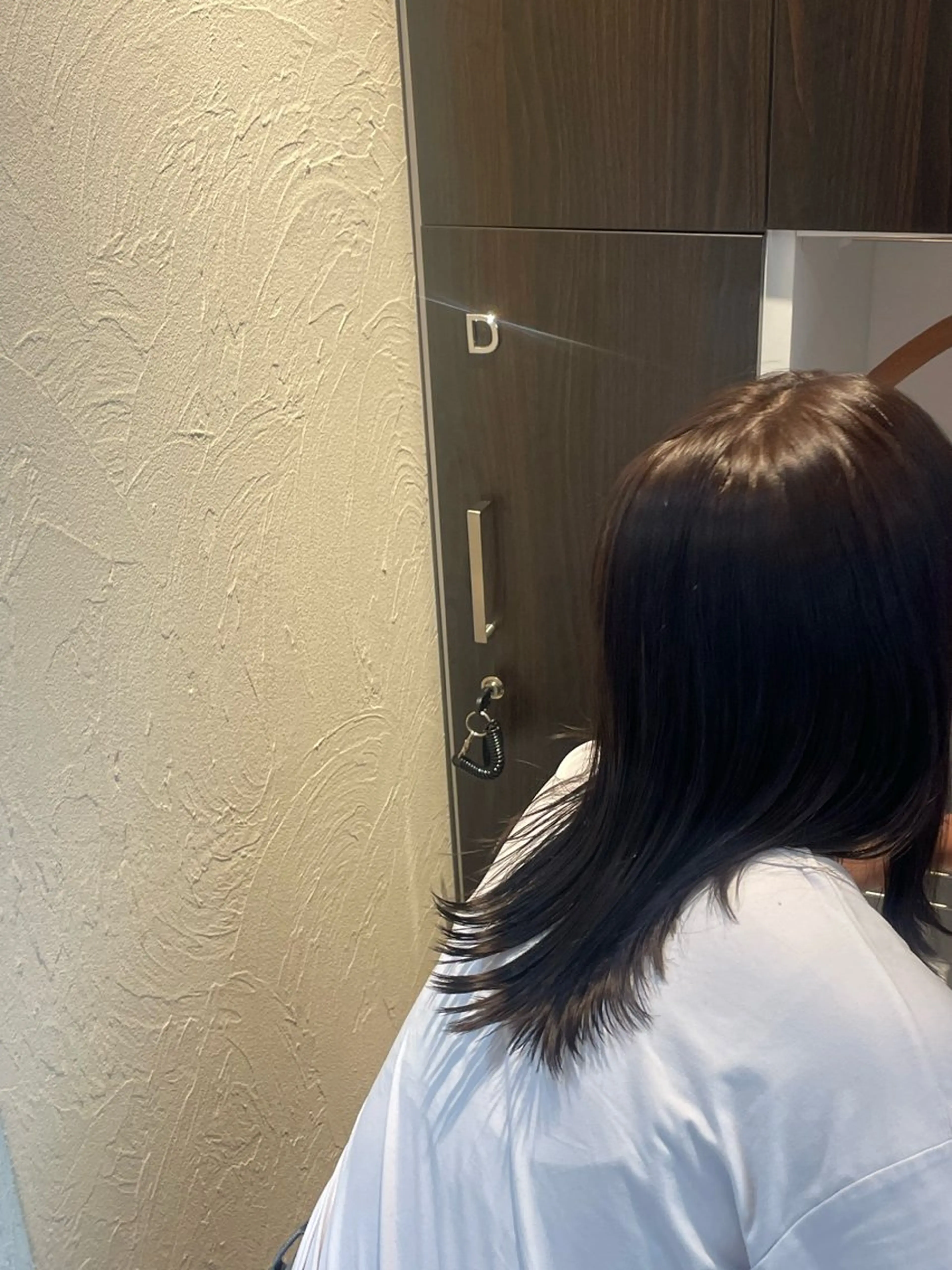 セミロング カラー アッシュ 透明感カラー ショート✂︎ ゆるパーマKANOのヘアスタイル